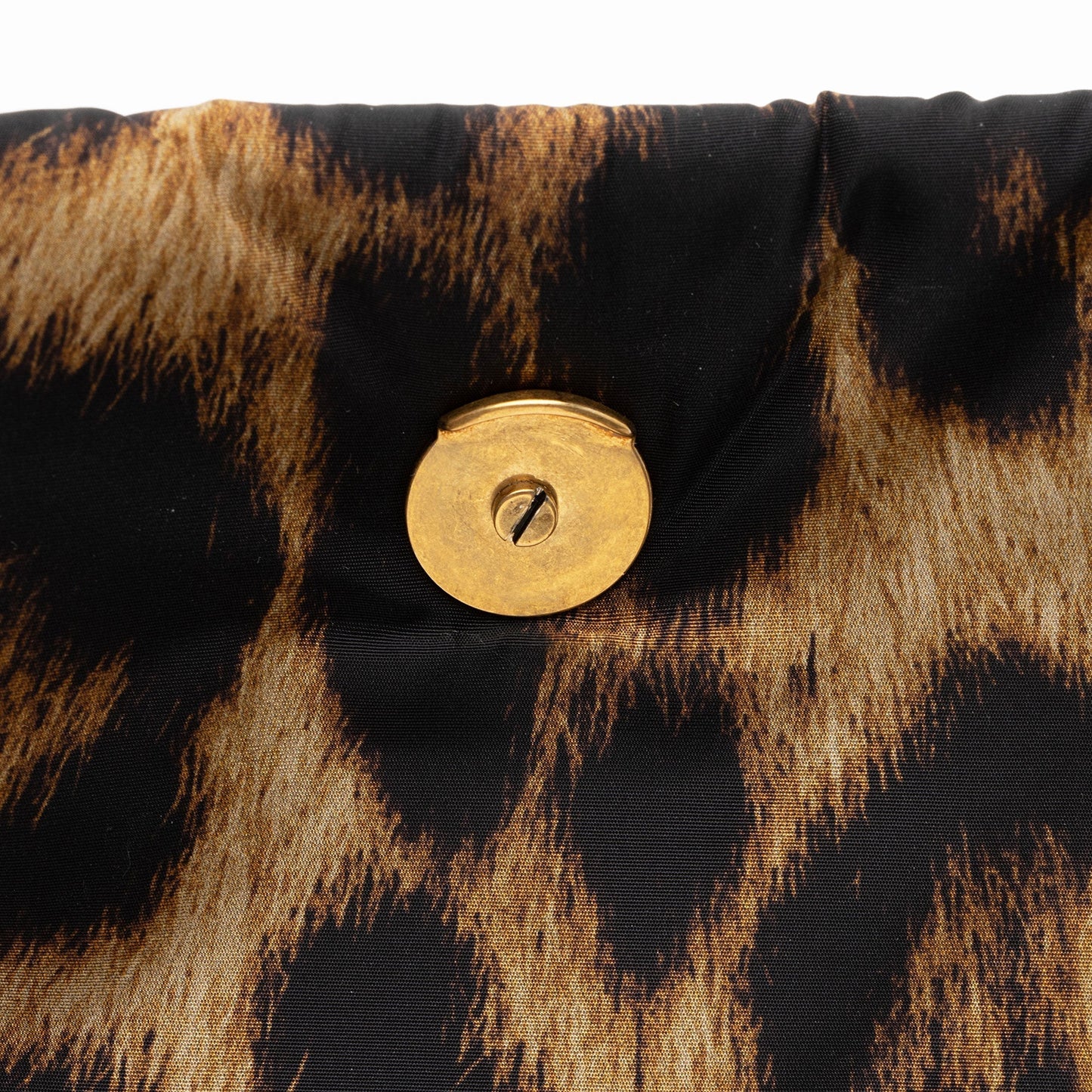 Luxury Balenciaga  Nylon Leopard Monaco Mini Shoulder Bag (SHF-WvmJR1)