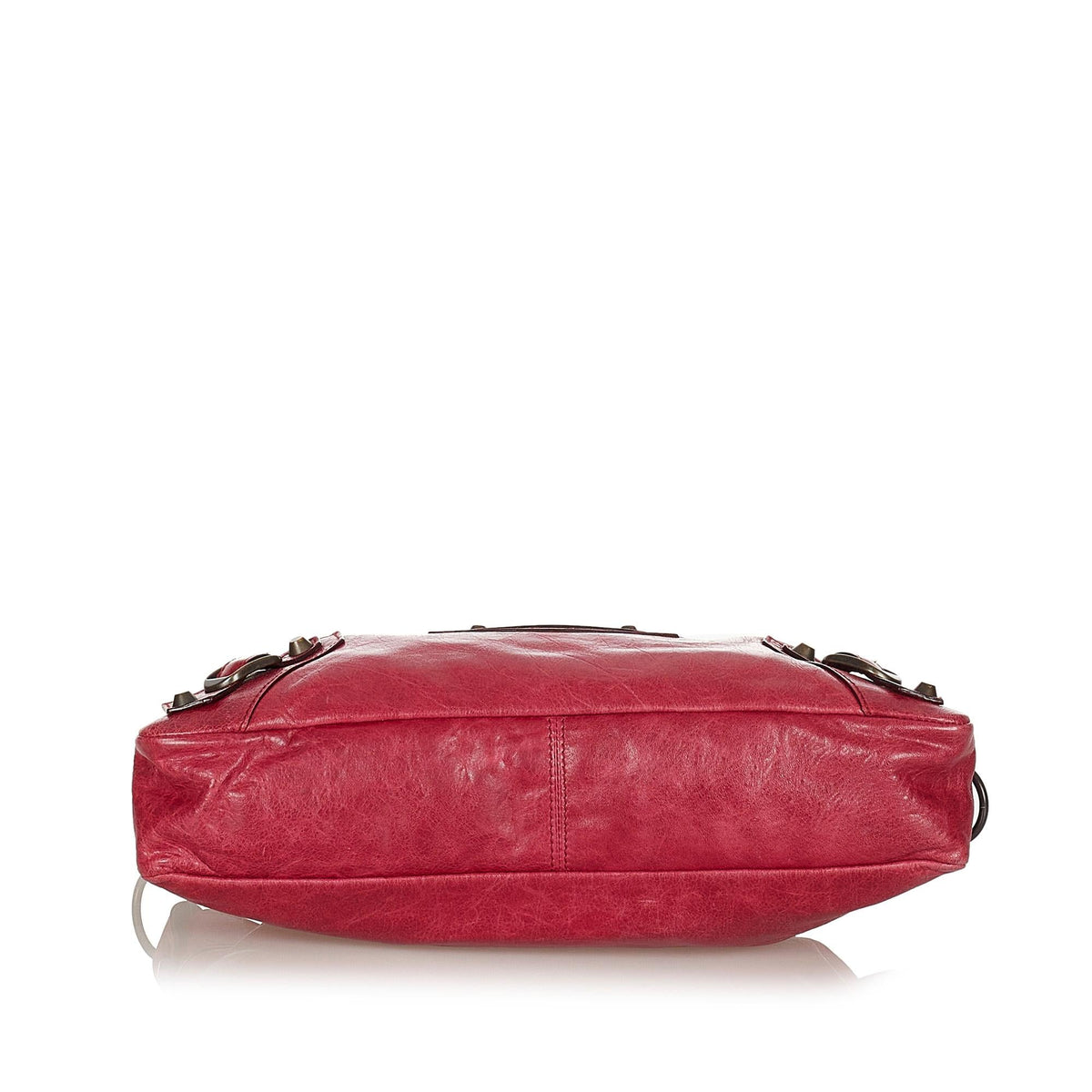 Luxury Balenciaga  Motocross Classic First Leather Satchel (SHG-22045)