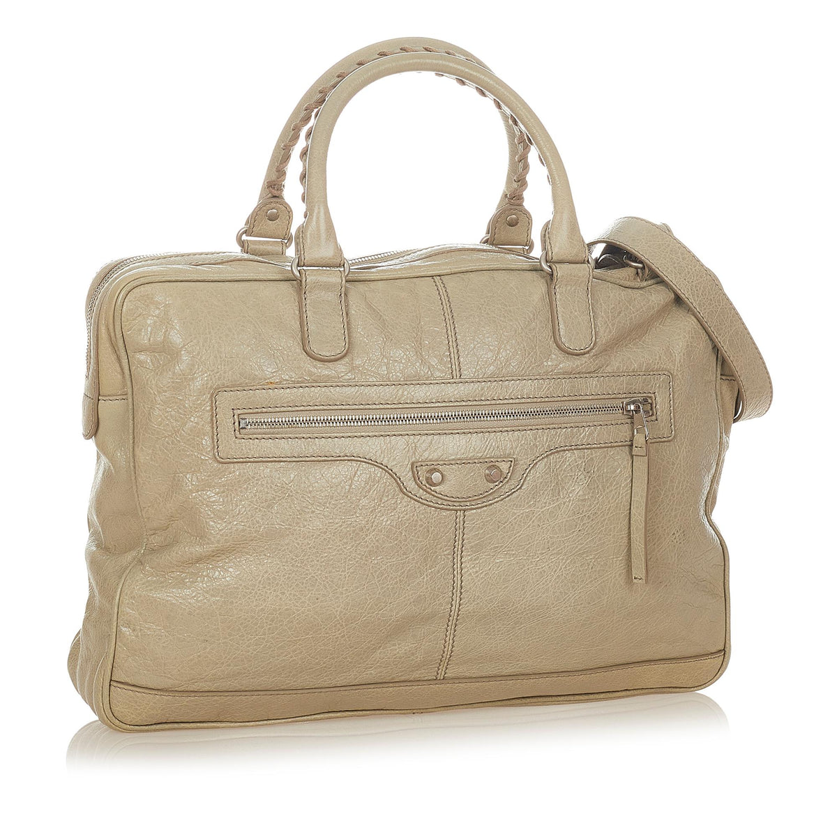 Luxury Balenciaga  Motocross Classic Mini Folder Business Bag (SHG-26189)