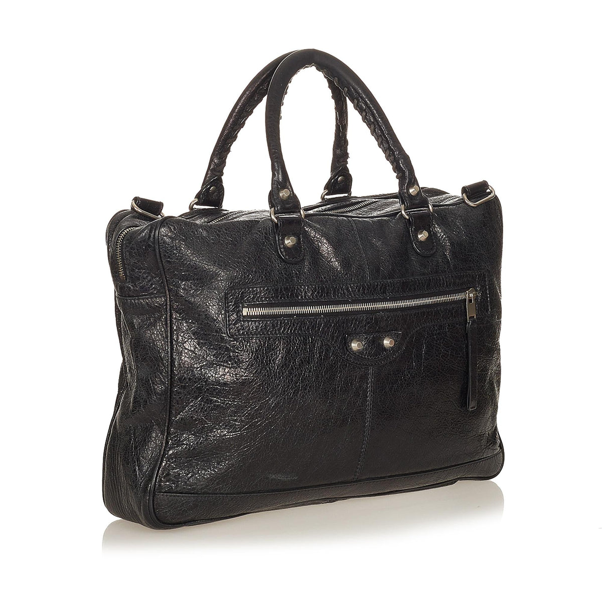 Luxury Balenciaga  Motocross Classic Mini Folder Business Bag (SHG-27018)
