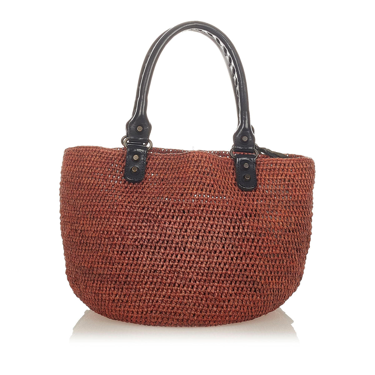 Luxury Balenciaga  Motocross Classic Panier Basket Bag (SHG-26305)