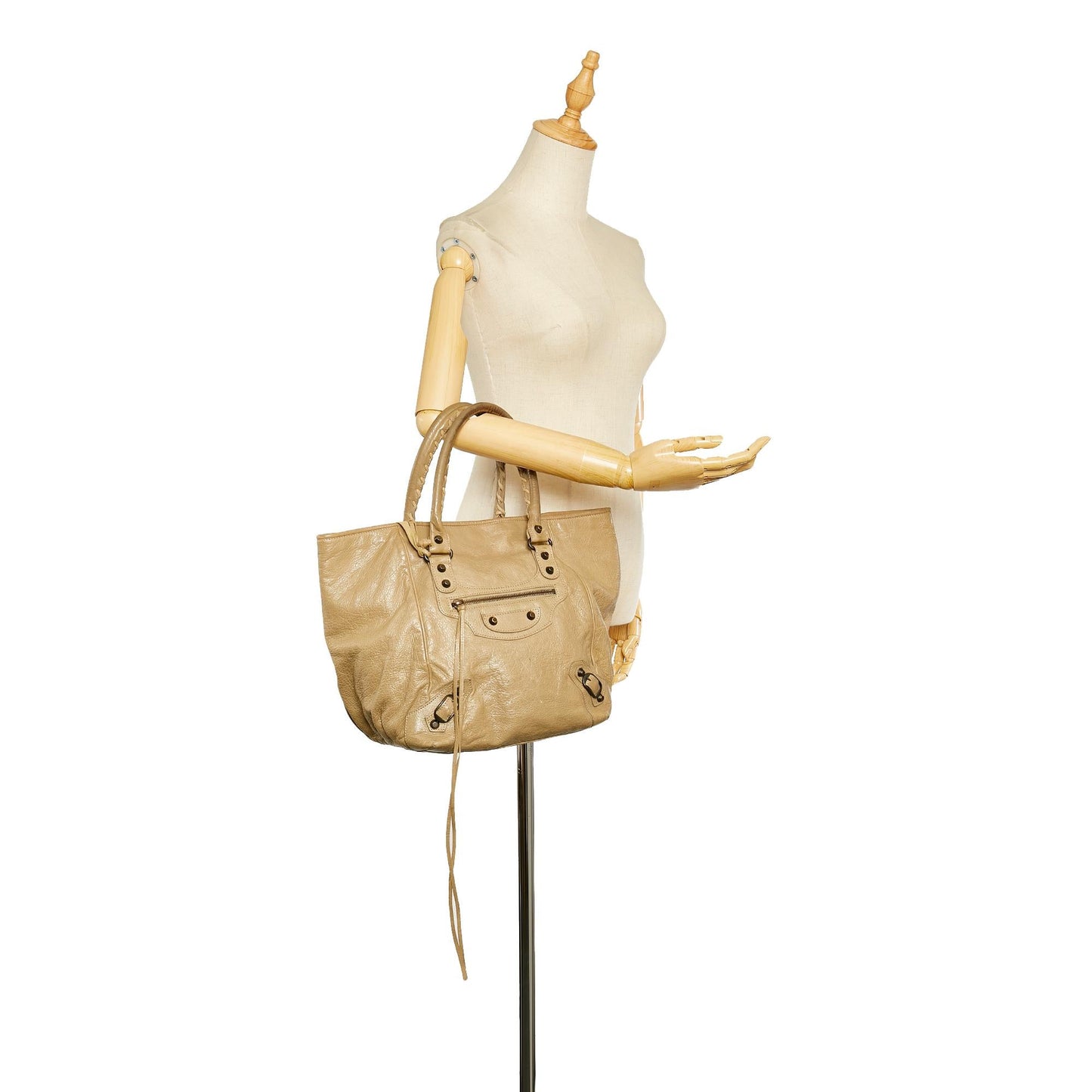 Luxury Balenciaga  Motocross Classic Sunday Tote Bag (SHG-25446)