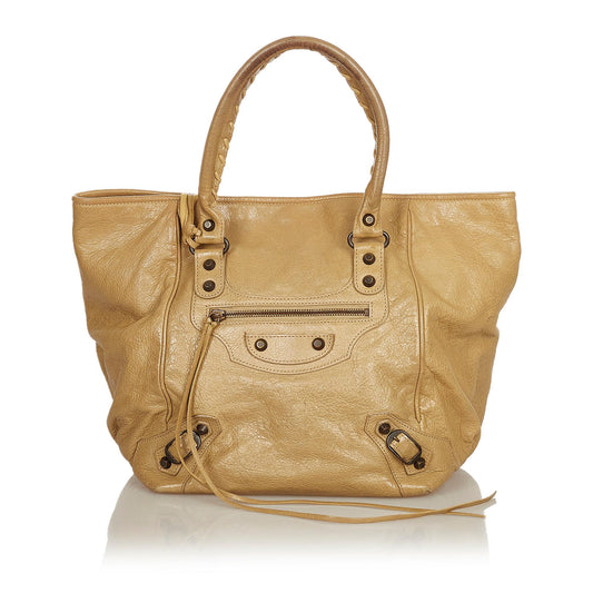Luxury Balenciaga  Motocross Classic Sunday Tote Bag (SHG-25446)