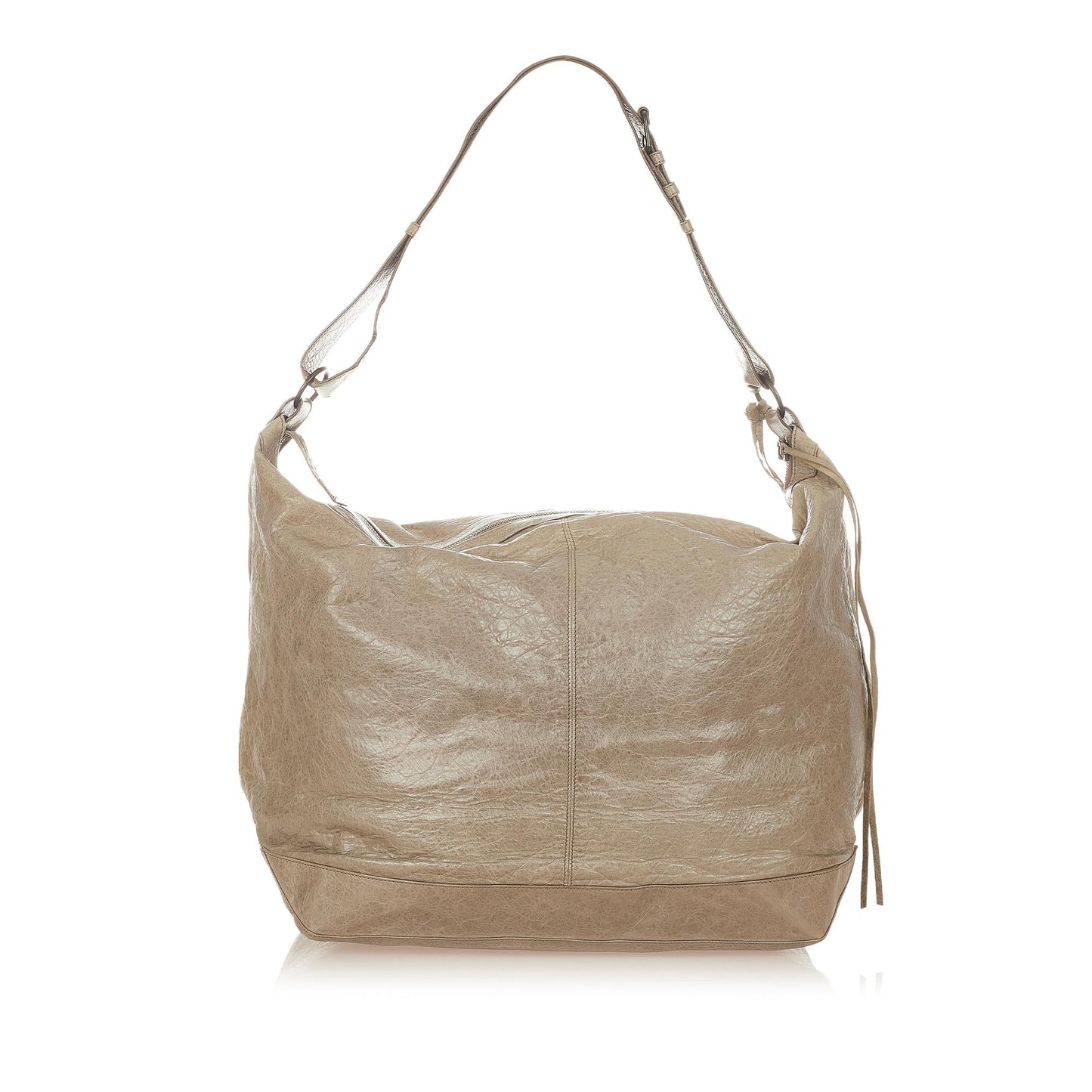 Luxury Balenciaga  Motocross Courier Leather Shoulder Bag (SHG-26687)