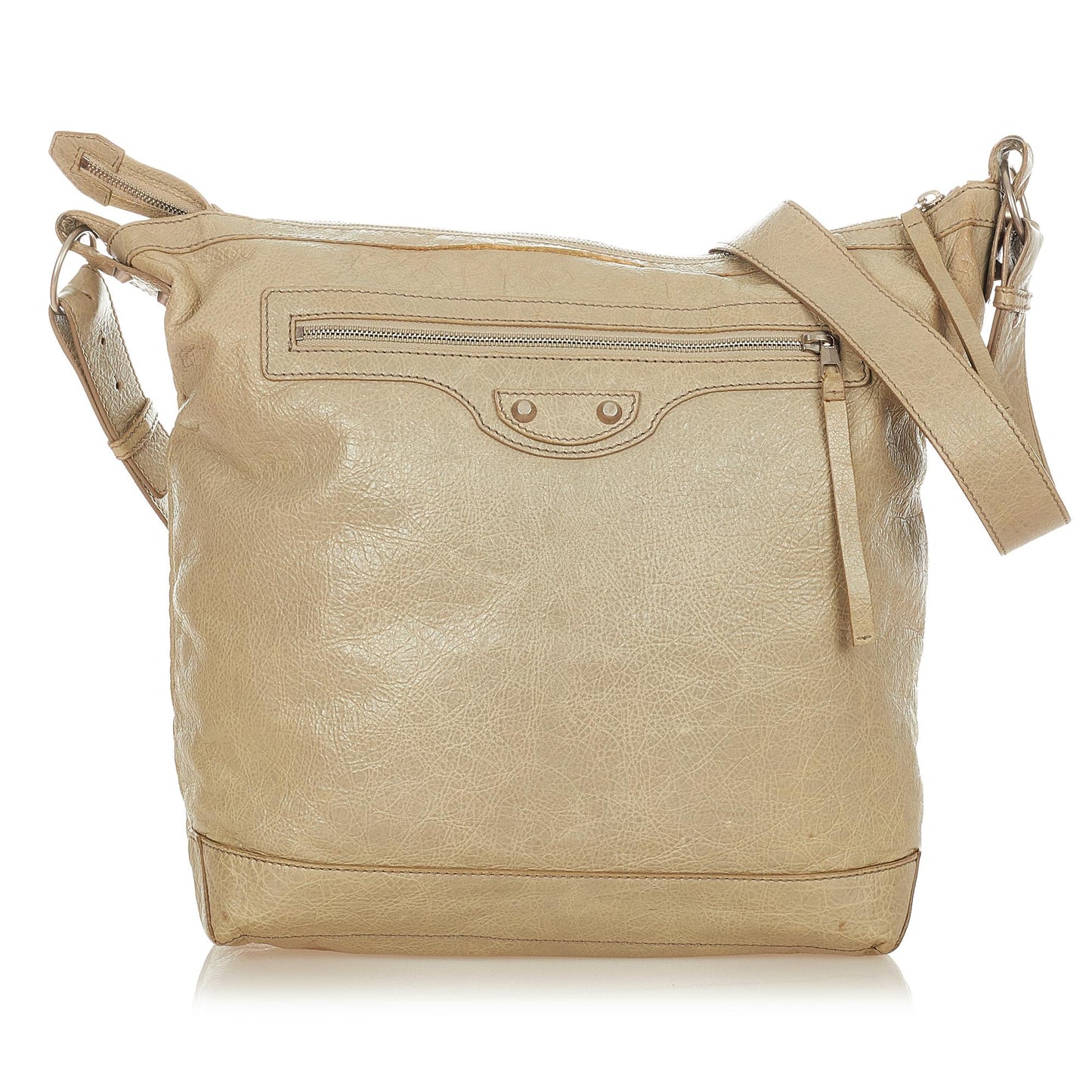 Luxury Balenciaga  Motocross Day Leather Crossbody Bag (SHG-26043)