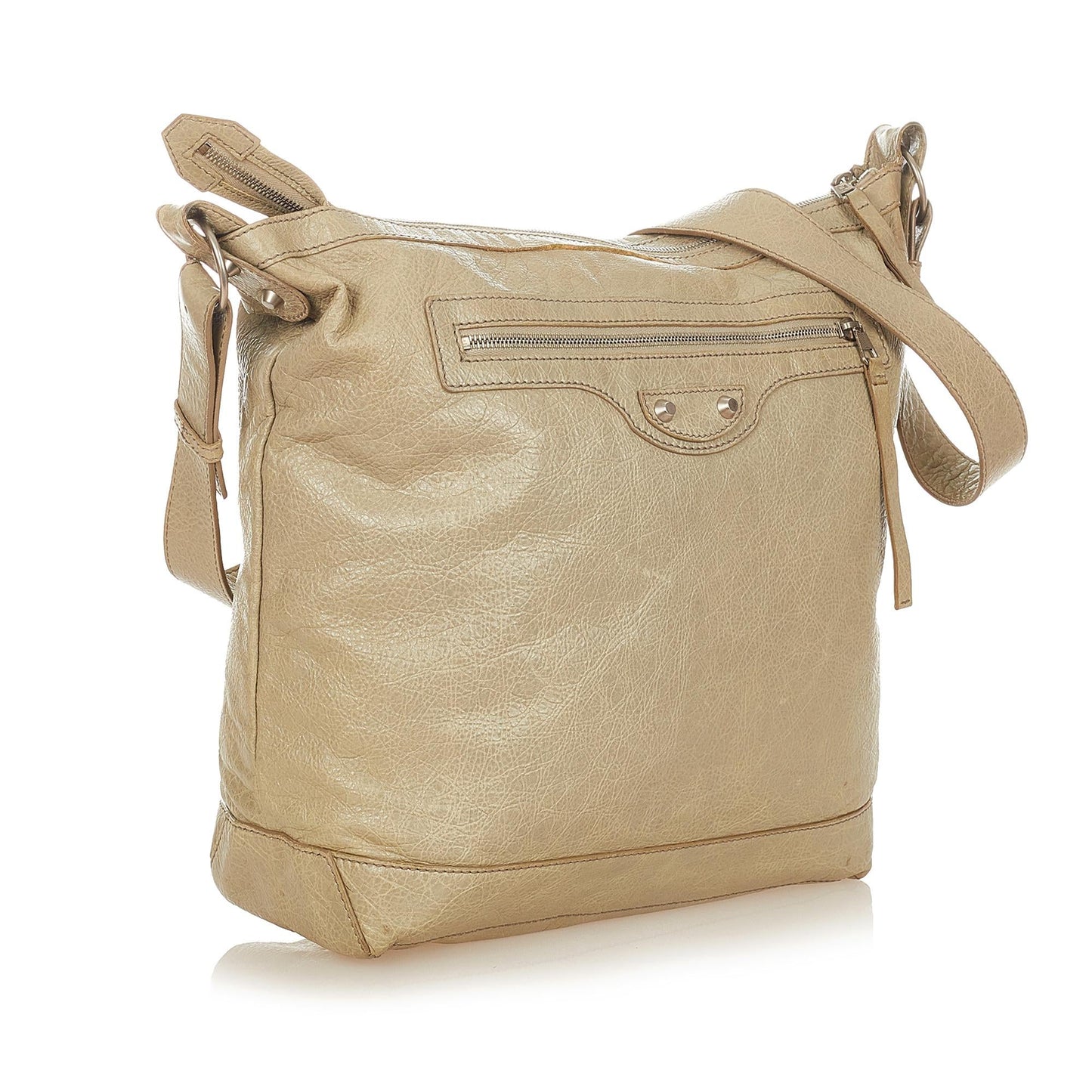Luxury Balenciaga  Motocross Day Leather Crossbody Bag (SHG-26043)