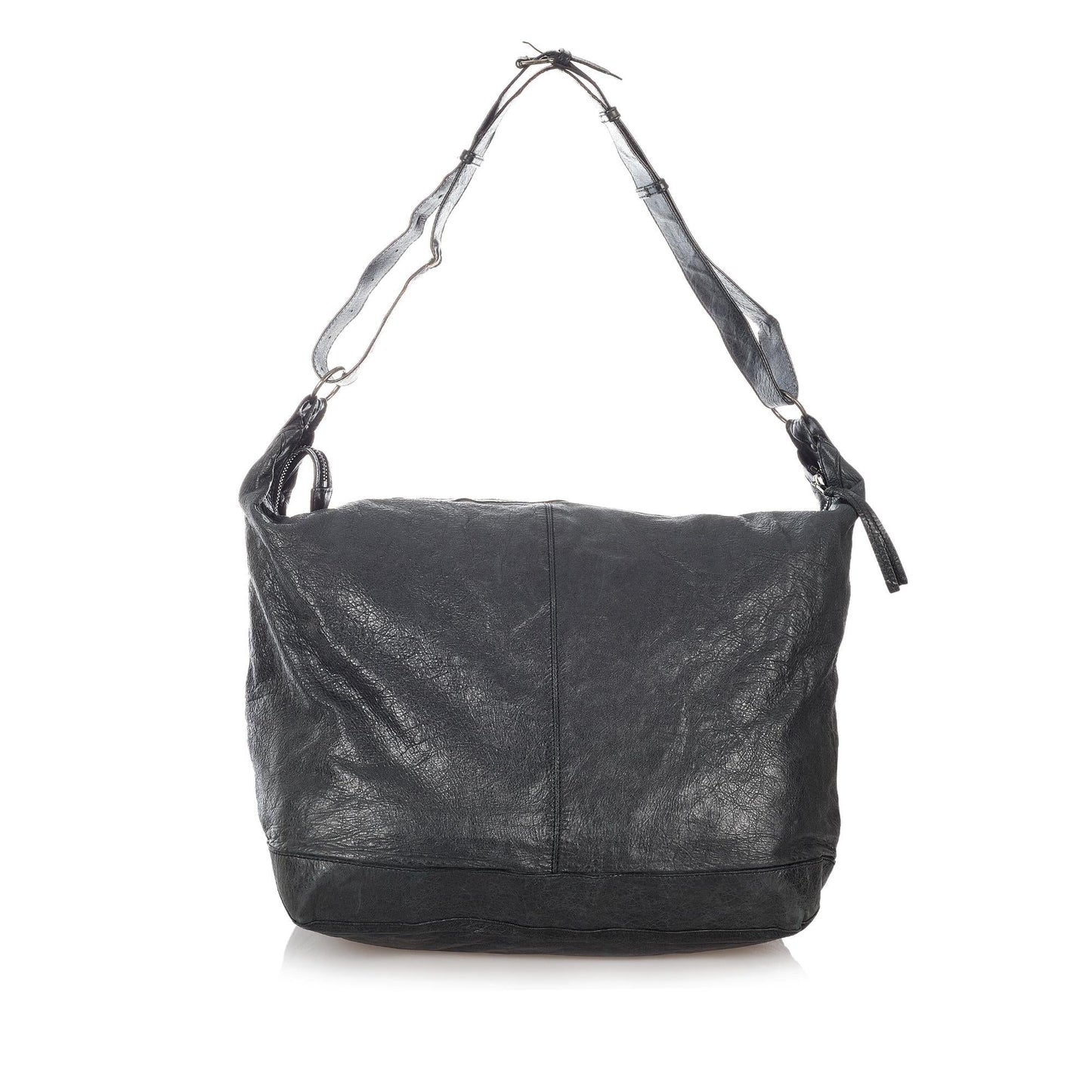 Luxury Balenciaga  Motocross Day Leather Shoulder Bag (SHG-26859)