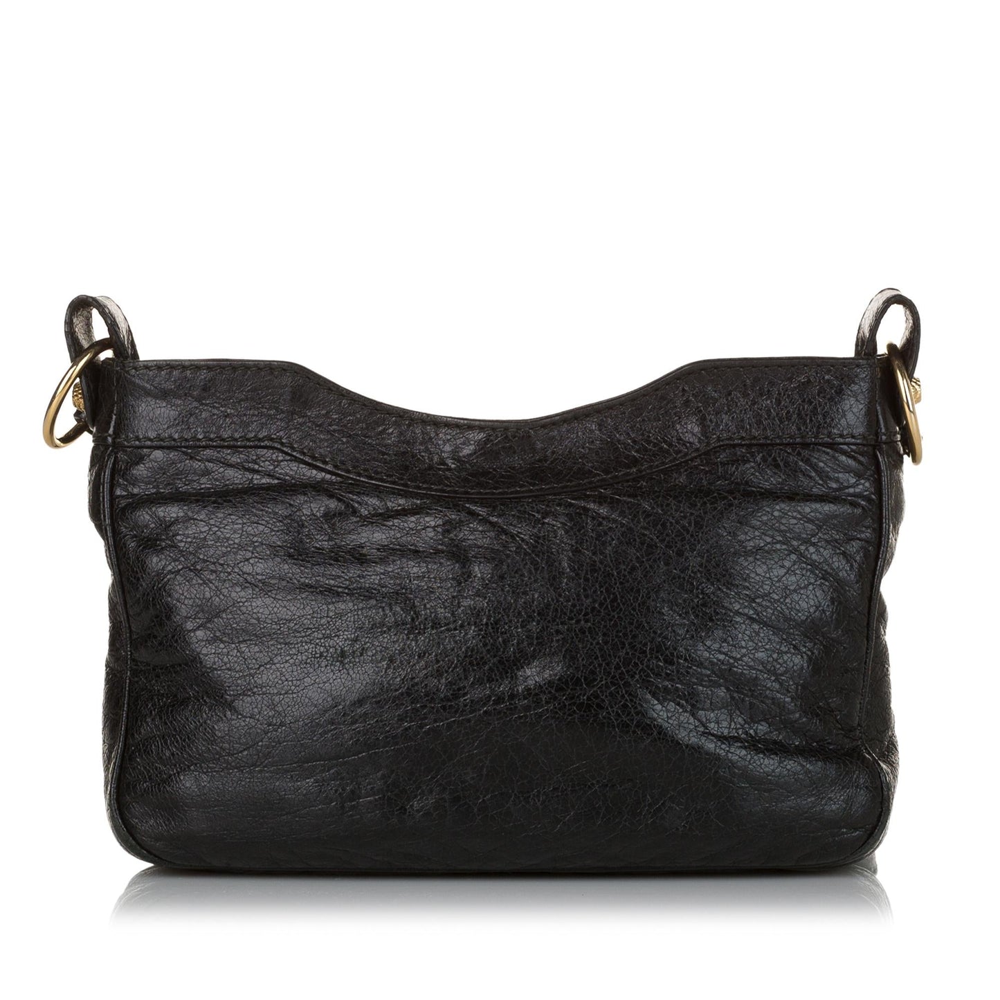 Luxury Balenciaga  Motocross Hip Giant 21 Leather Crossbody Bag (SHG-34159)