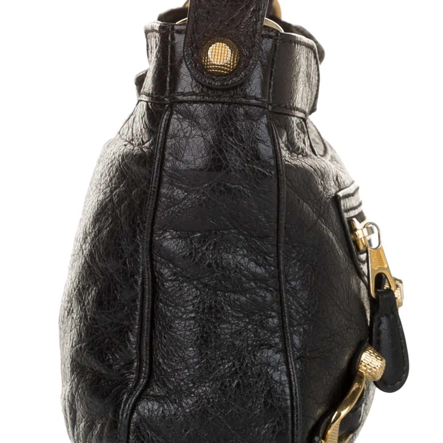 Luxury Balenciaga  Motocross Hip Giant 21 Leather Crossbody Bag (SHG-34159)