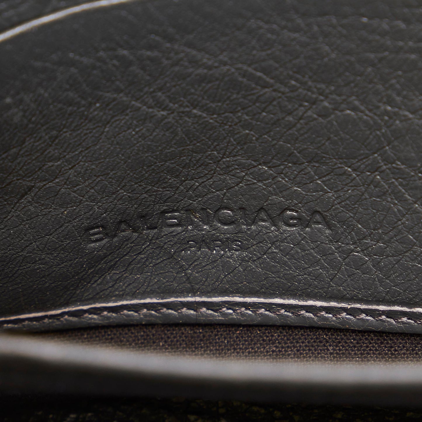 Luxury Balenciaga  Motocross Leather Wallet (SHG-26769)