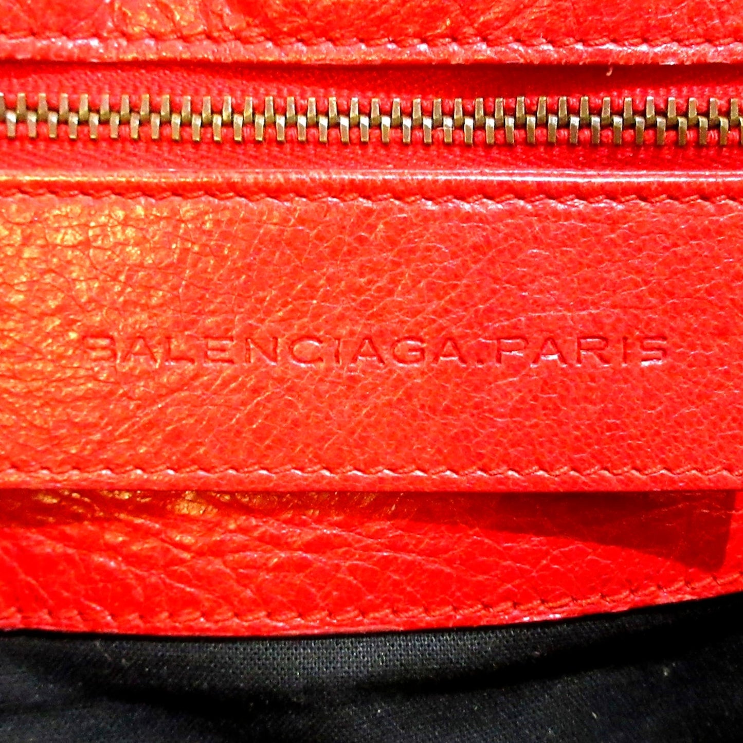 Luxury Balenciaga  Motocross Sunday Leather Tote Bag (SHG-36401)