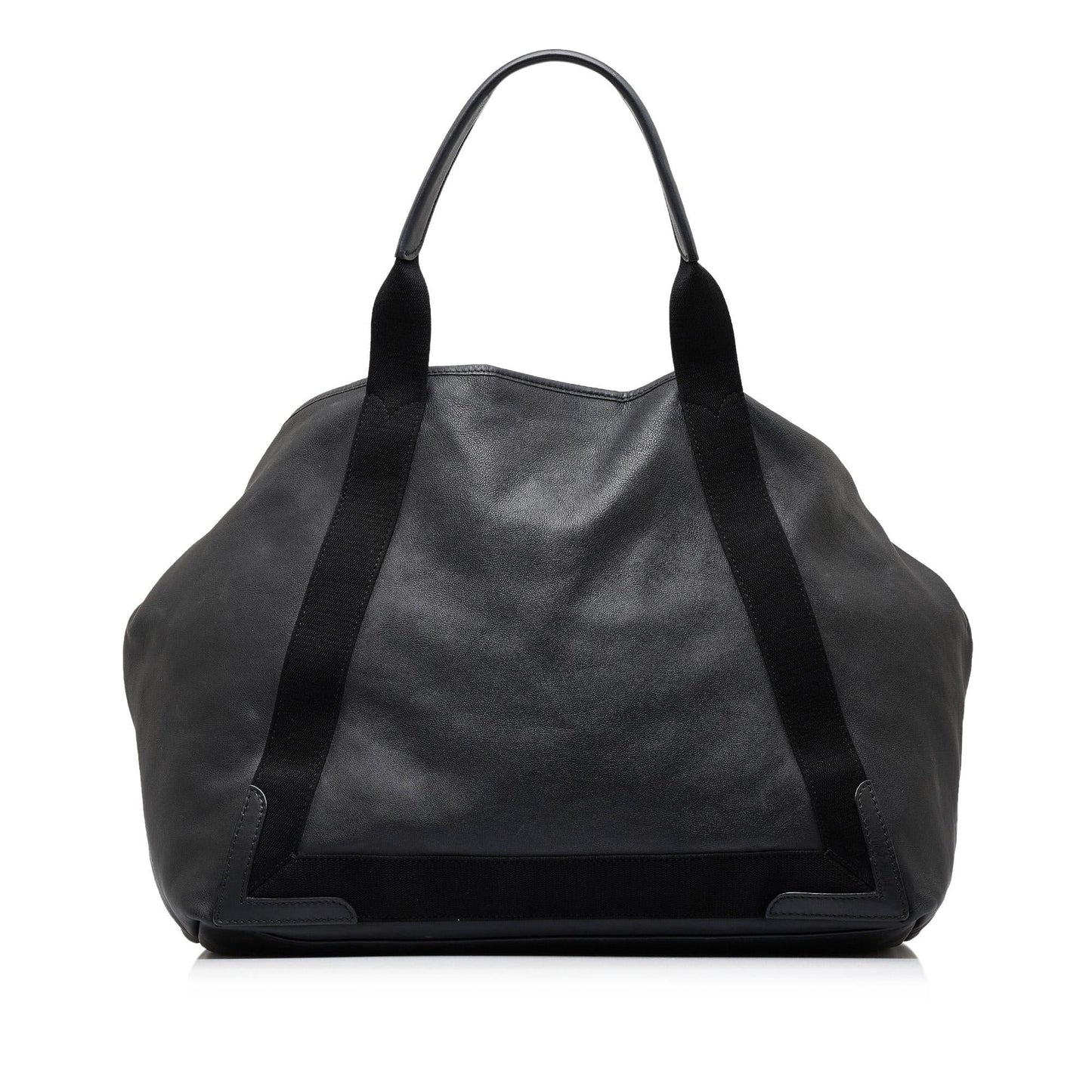 Luxury Balenciaga  Navy Cabas M Tote Bag (SHG-GfX0gC)