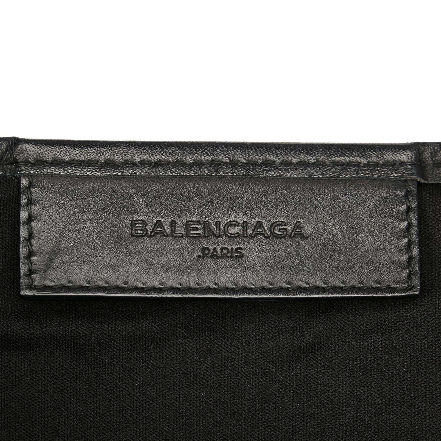 Luxury Balenciaga  Navy Cabas S Canvas Tote Bag (SHG-22964)