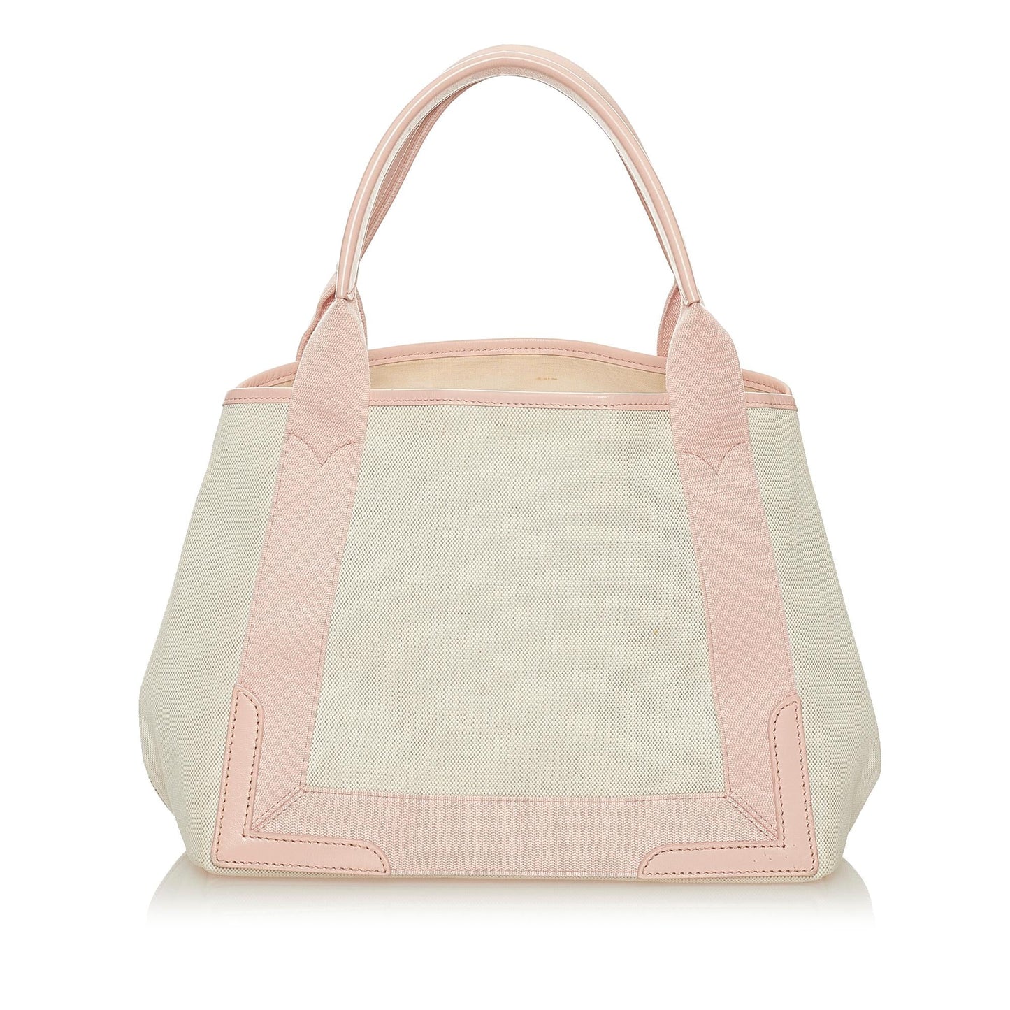 Luxury Balenciaga  Navy Cabas S Canvas Tote Bag (SHG-27791)