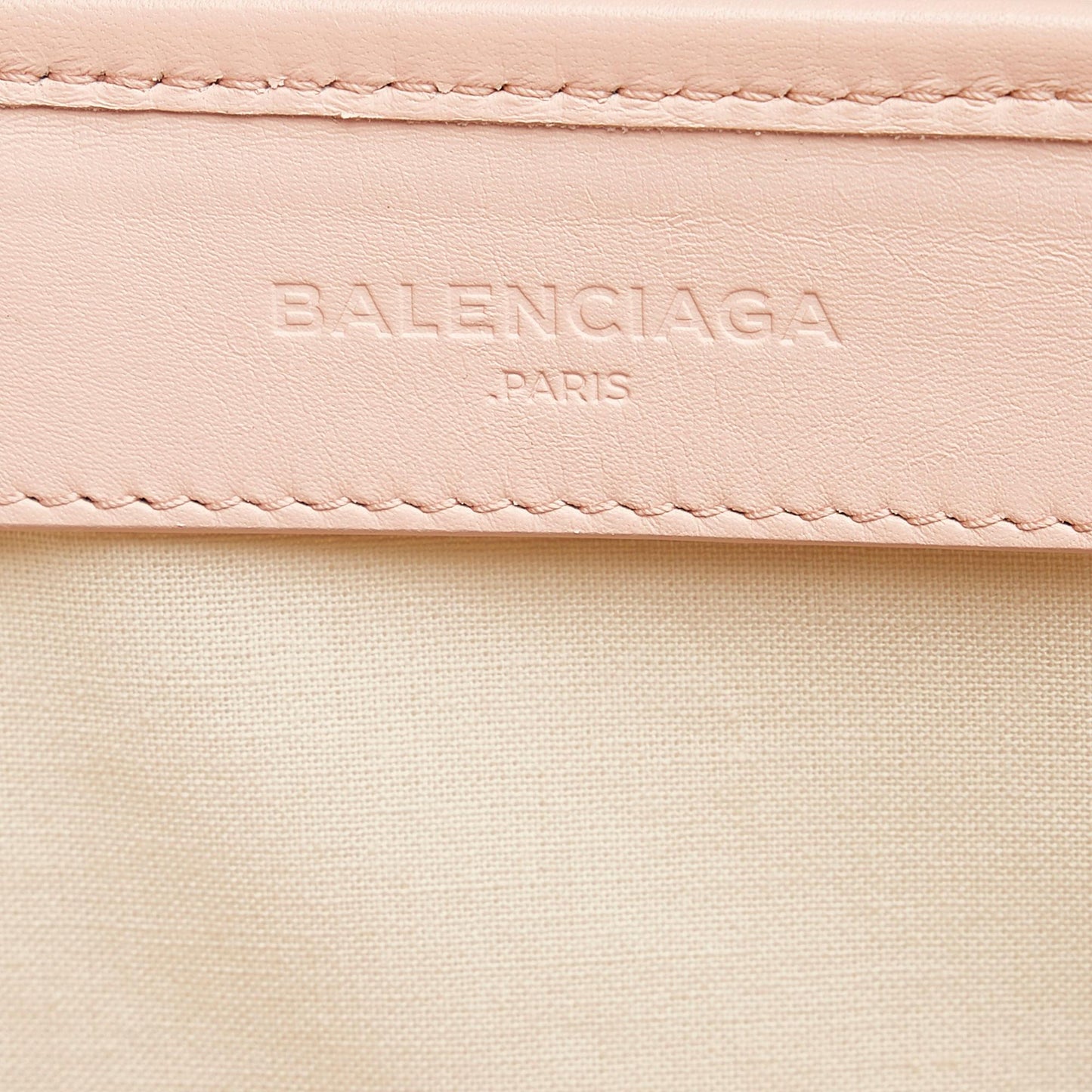 Luxury Balenciaga  Navy Cabas S Canvas Tote Bag (SHG-27791)