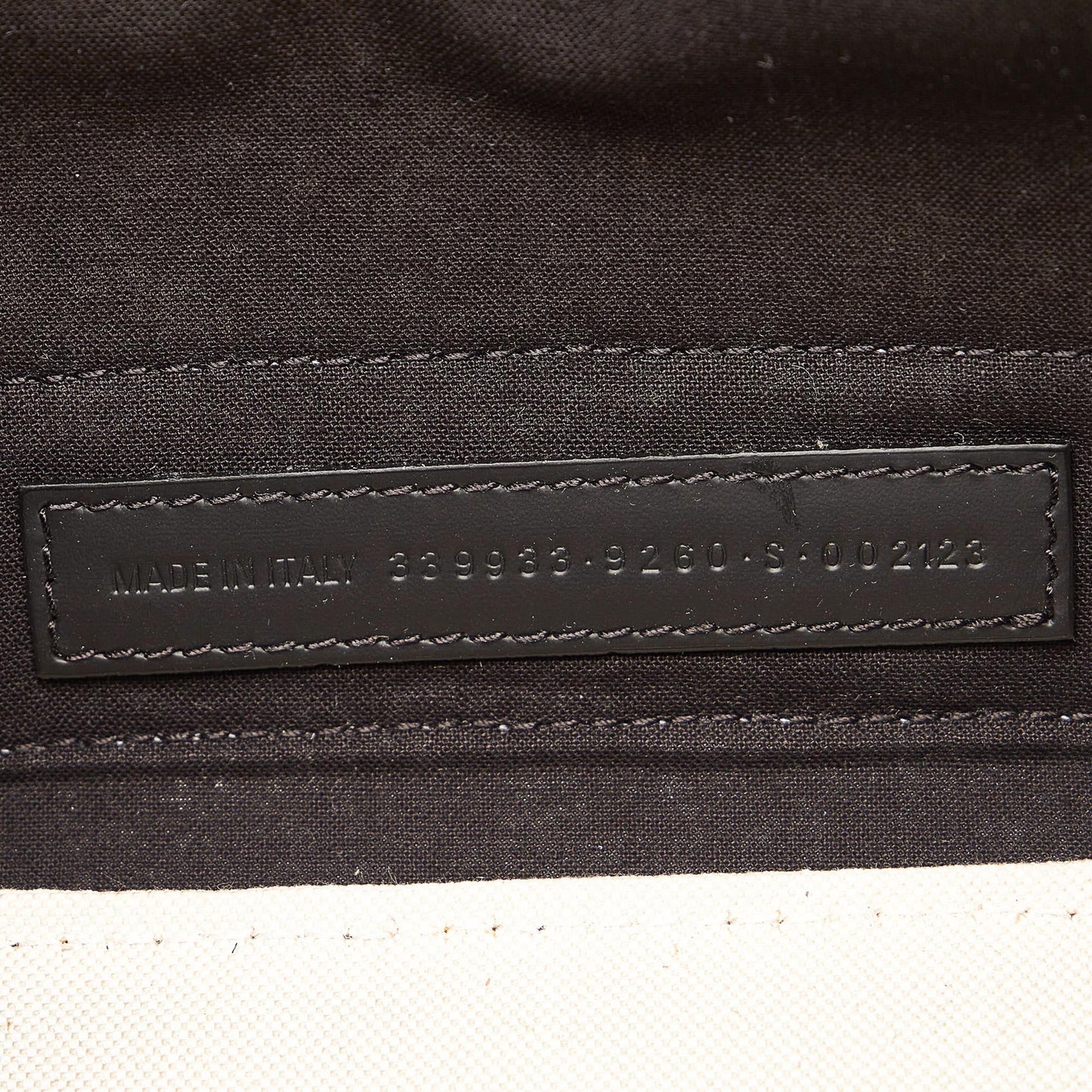 Luxury Balenciaga  Navy Cabas S Canvas Tote Bag (SHG-32033)