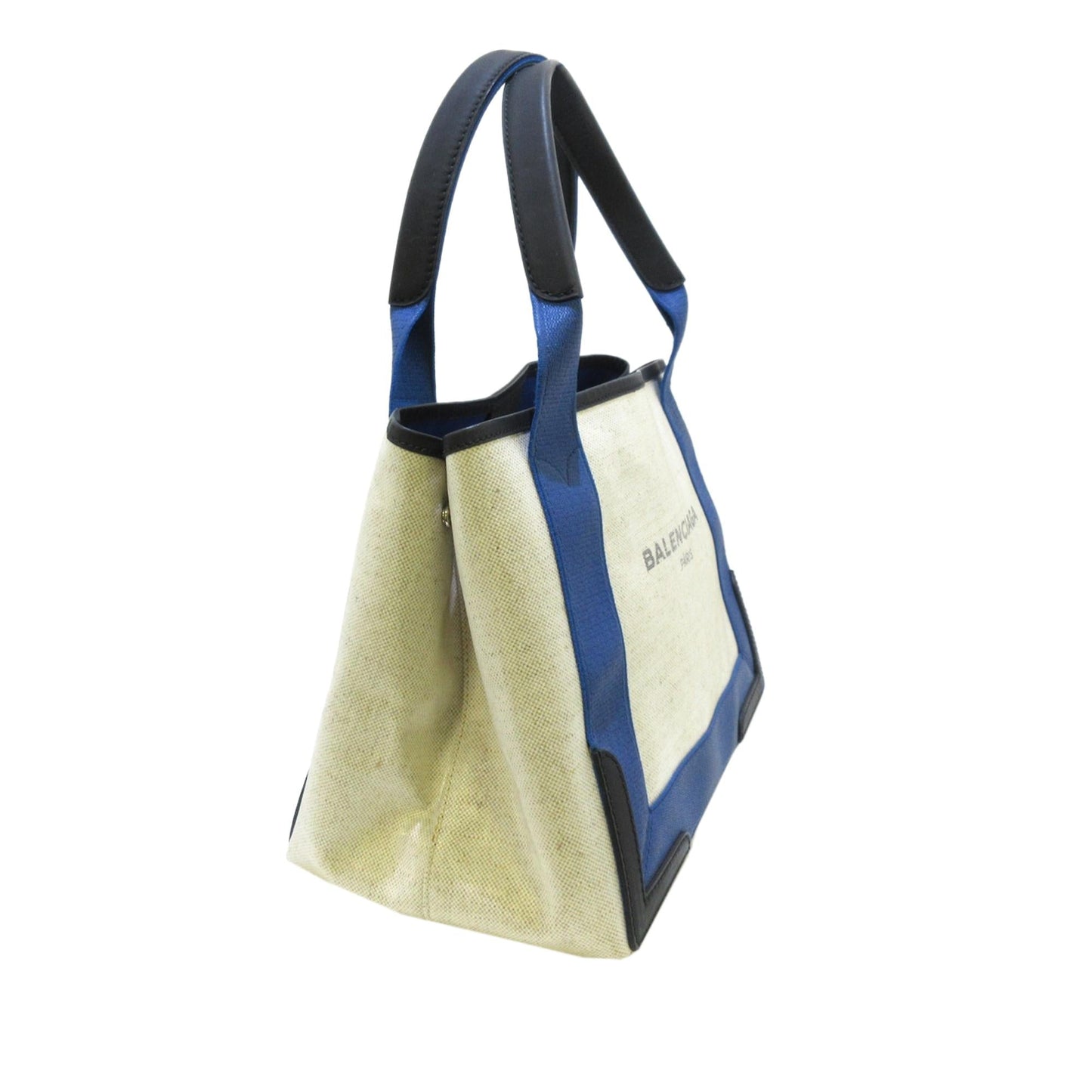 Luxury Balenciaga  Navy Cabas S Tote (SHG-35886)