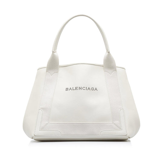 Luxury Balenciaga  Navy Cabas S Tote (SHG-0ntX1O)