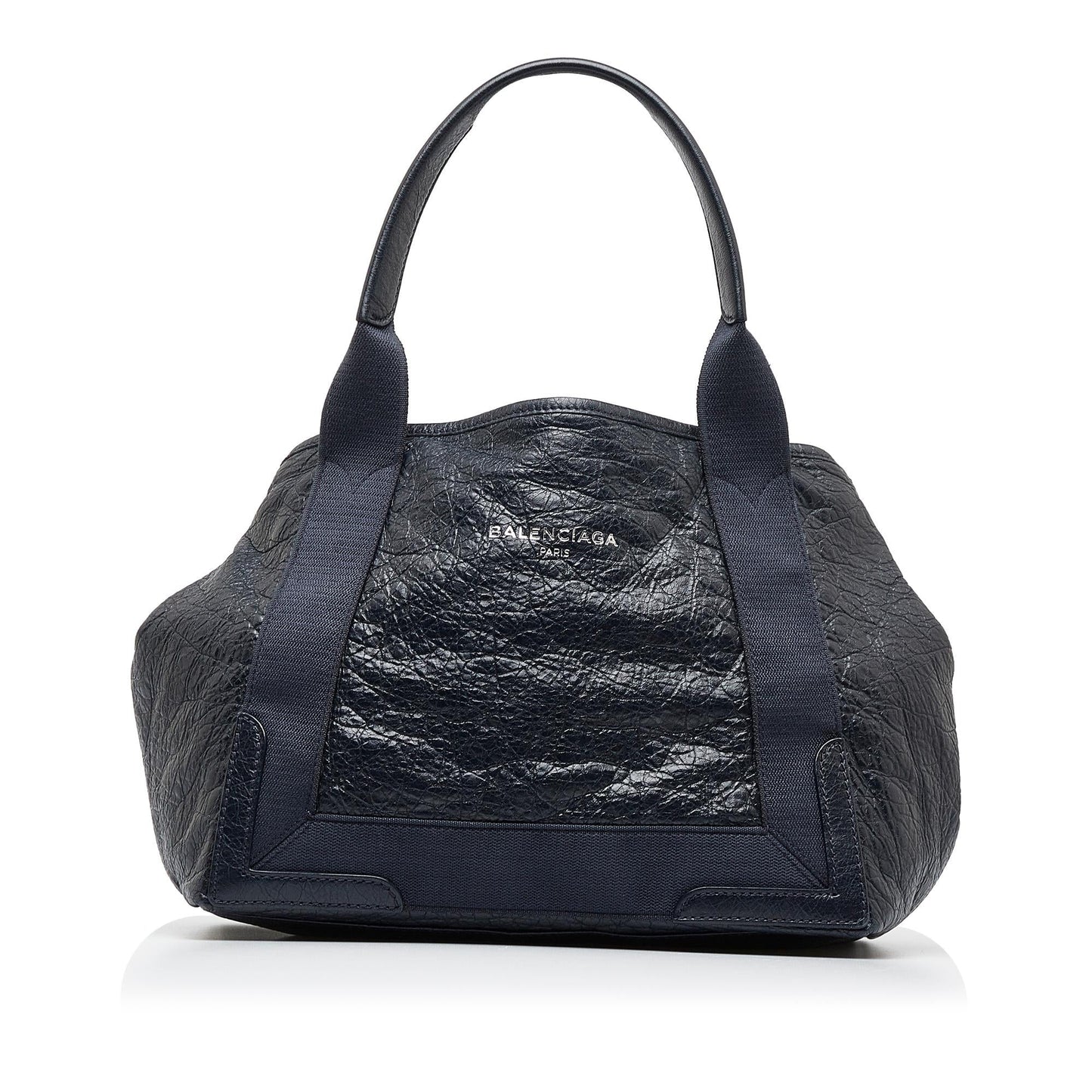 Luxury Balenciaga  Navy Cabas S Tote (SHG-LSMOX8)