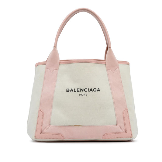 Luxury Balenciaga  Navy Cabas S Tote (SHG-QP0N5r)