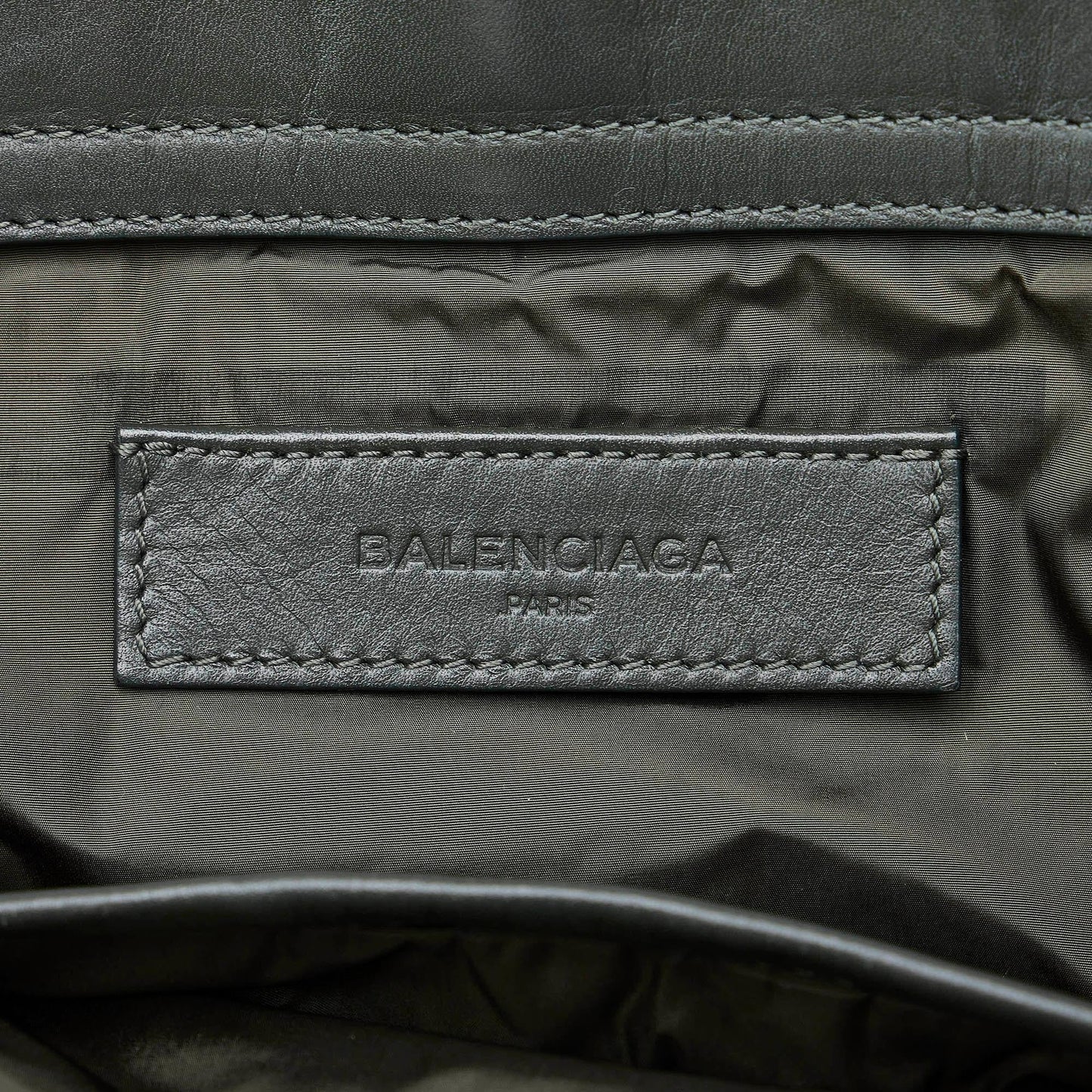 Luxury Balenciaga  Navy Cabas Tote Bag (SHG-NK6SLM)