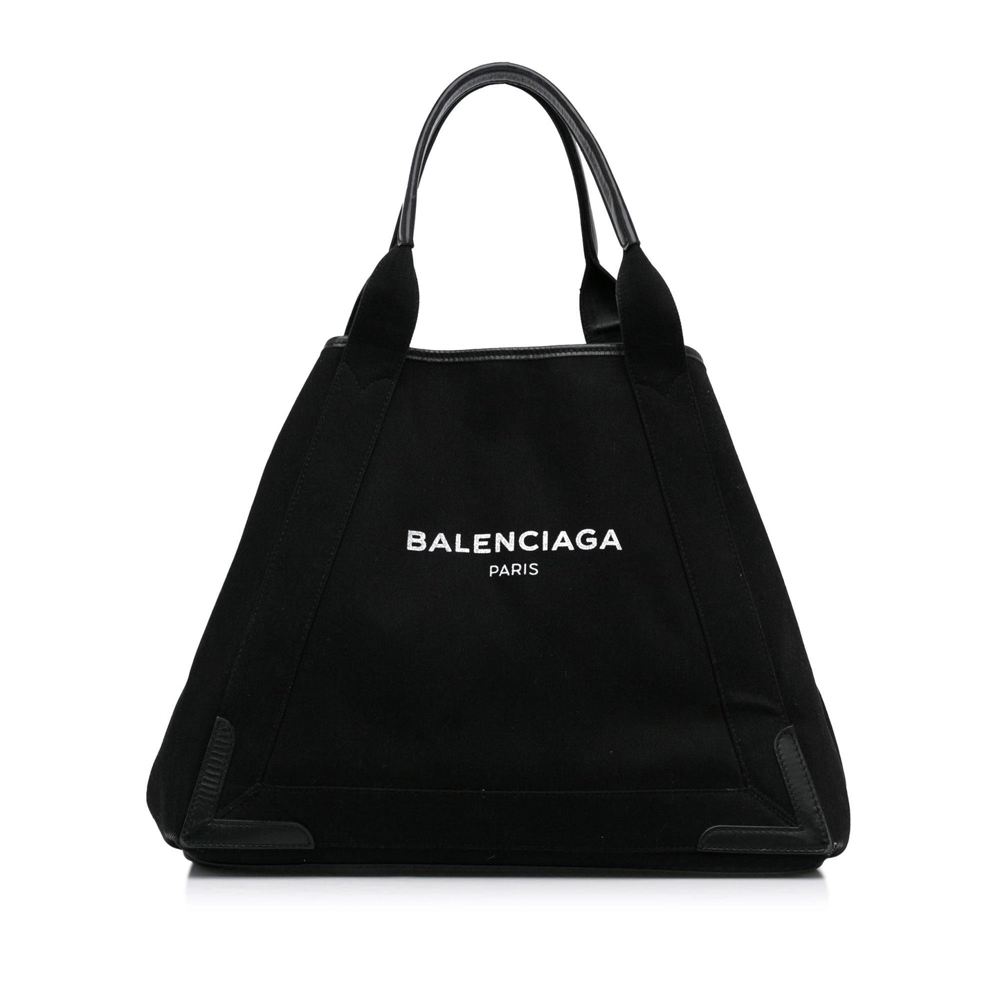 Luxury Balenciaga  Navy Cabas Tote M (SHG-ZCKD8U)