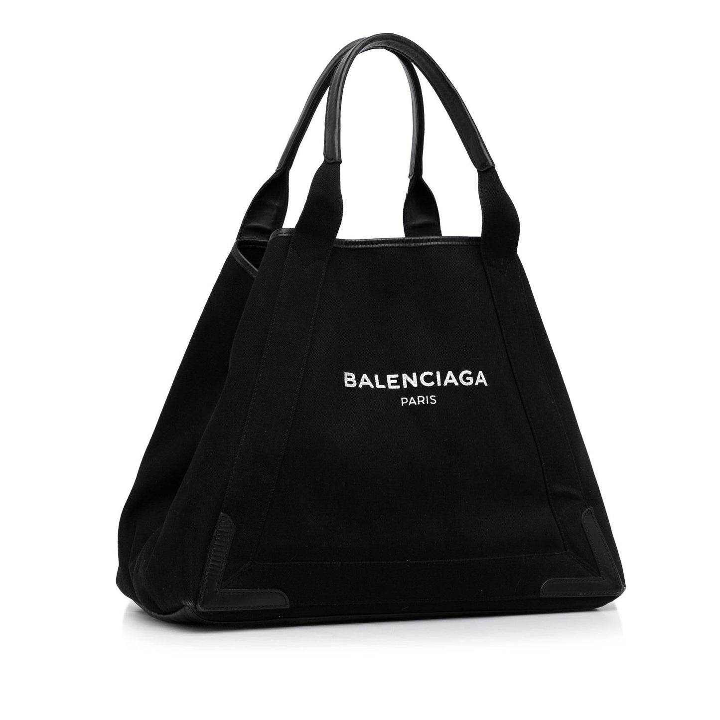 Luxury Balenciaga  Navy Cabas Tote M (SHG-ZCKD8U)