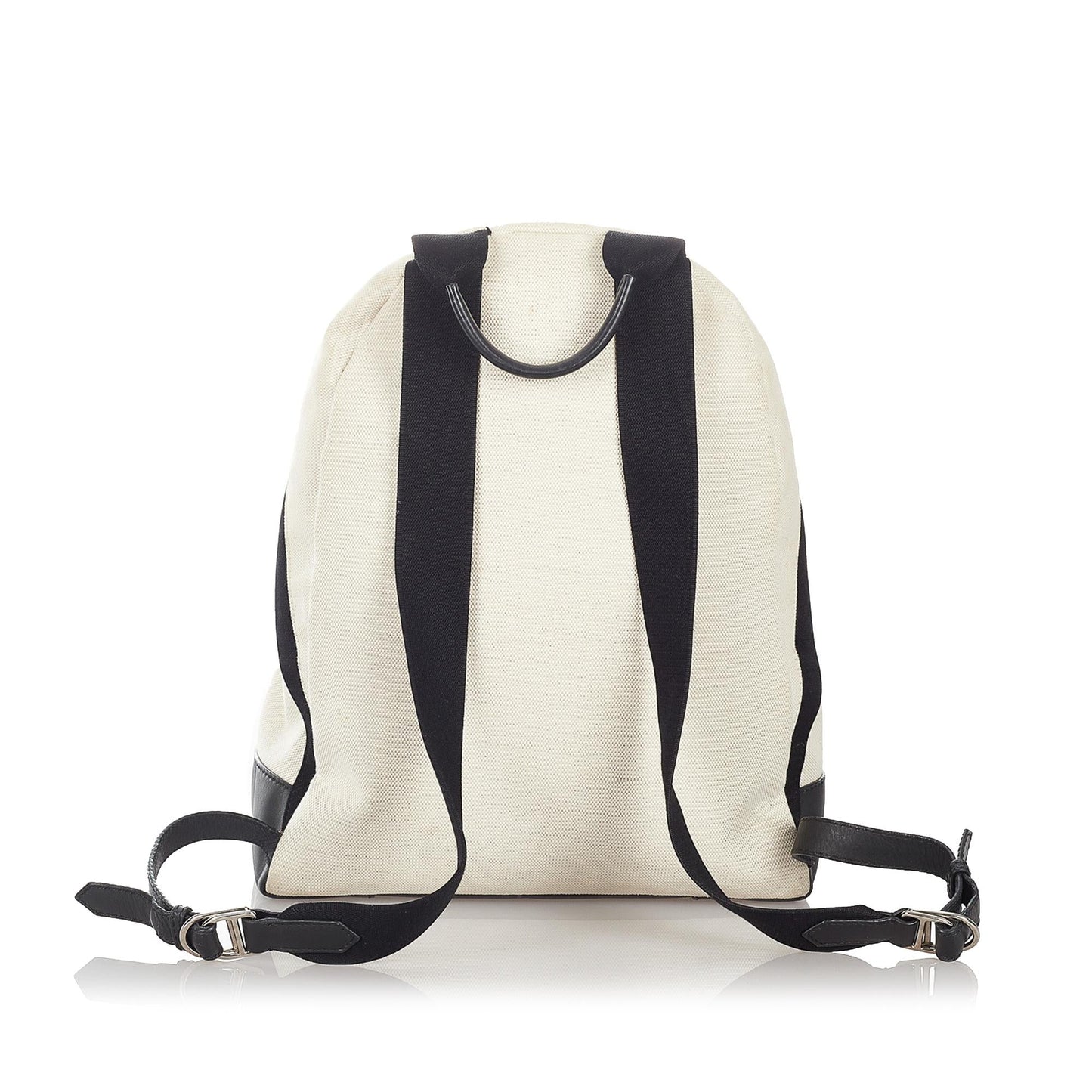 Luxury Balenciaga  Navy Canvas Backpack (SHG-27019)