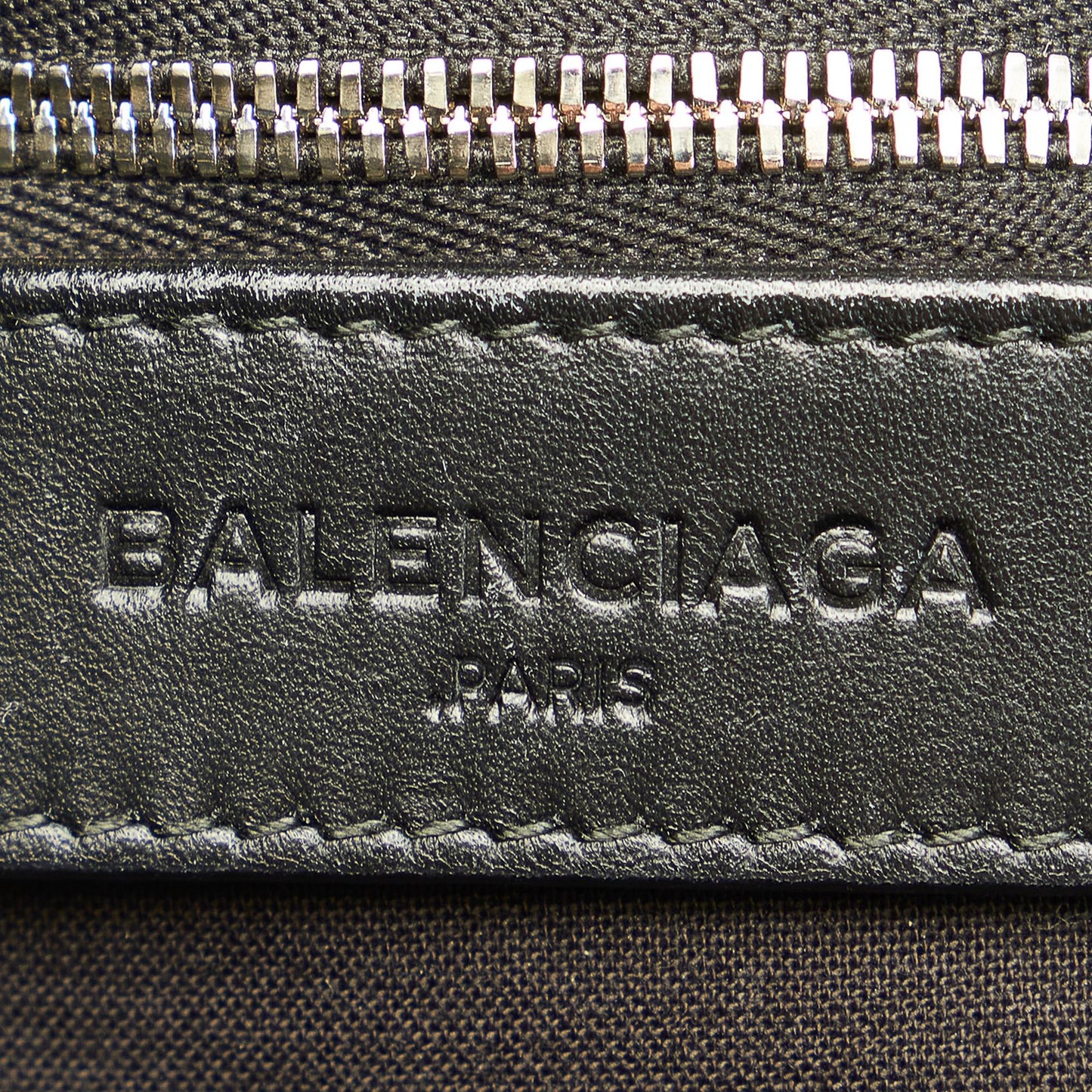 Luxury Balenciaga  Navy Canvas Backpack (SHG-27019)