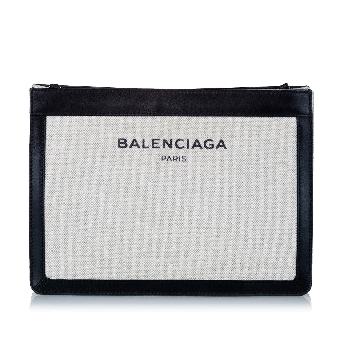 Luxury Balenciaga  Navy Pochette Canvas Crossbody Bag (SHG-30034)