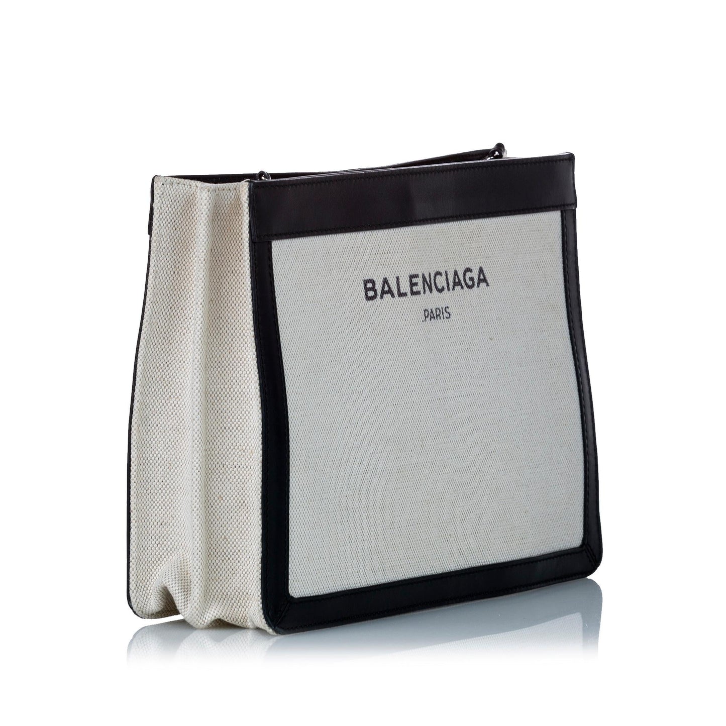 Luxury Balenciaga  Navy Pochette Canvas Crossbody Bag (SHG-30034)