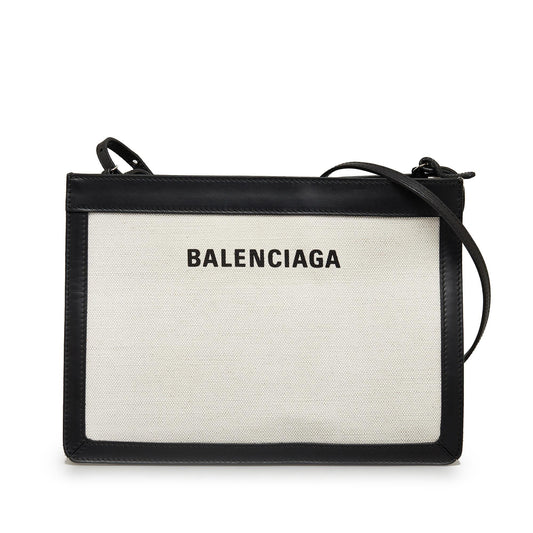 Luxury Balenciaga  Navy Pochette Crossbody (SHG-J5vDeJ)