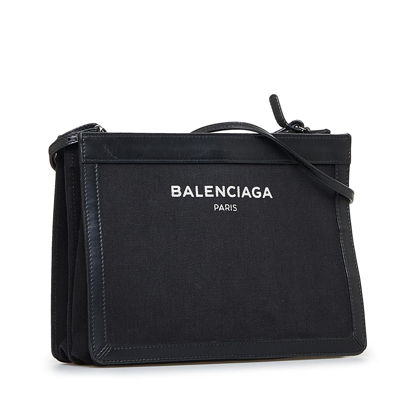 Luxury Balenciaga  Navy Pochette M Crossbody (SHG-xmmUMh)