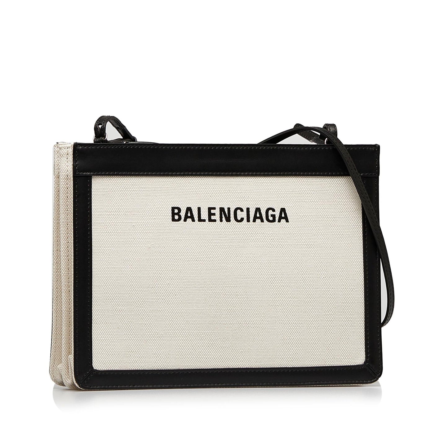 Luxury Balenciaga  Navy Pochette M Crossbody (SHG-vvllwg)