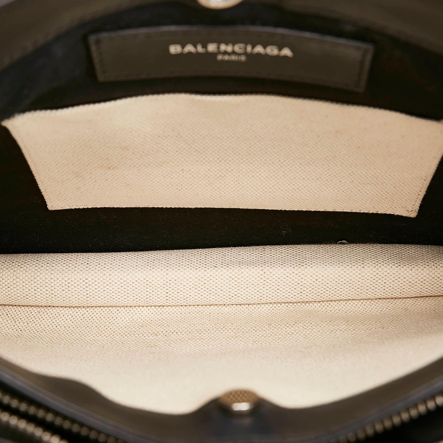 Luxury Balenciaga  Navy Pochette S Canvas Crossbody Bag (SHG-30485)
