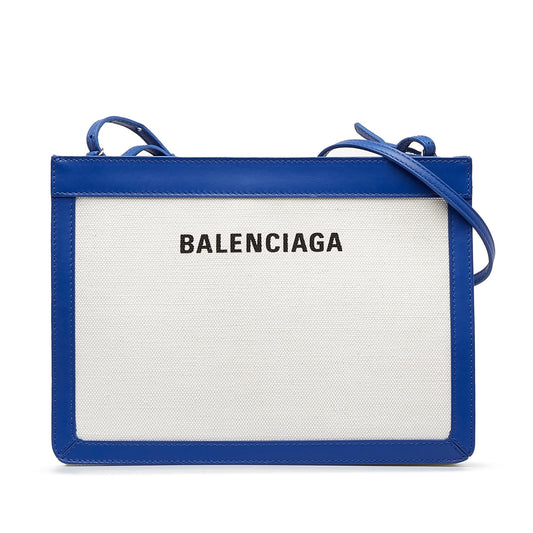 Luxury Balenciaga  Navy Pochette S Crossbody (SHG-fd1rJw)