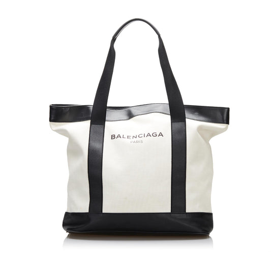 Luxury Balenciaga  Navy Tote (SHG-PeMRDJ)