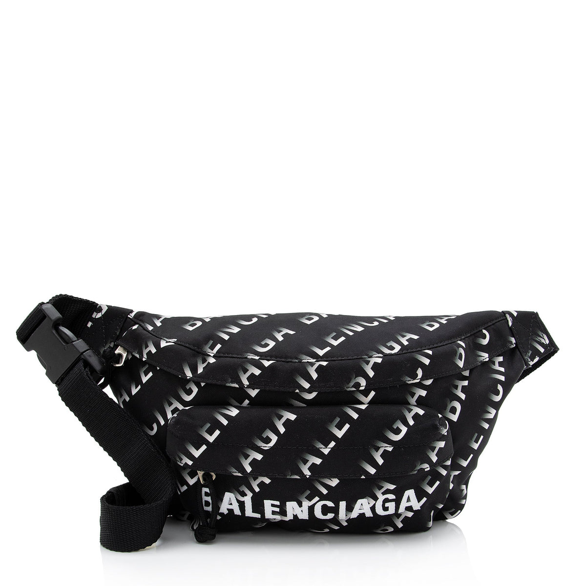 Luxury Balenciaga  Nylon Logo Belt Bag (SHF-oB1rKw)