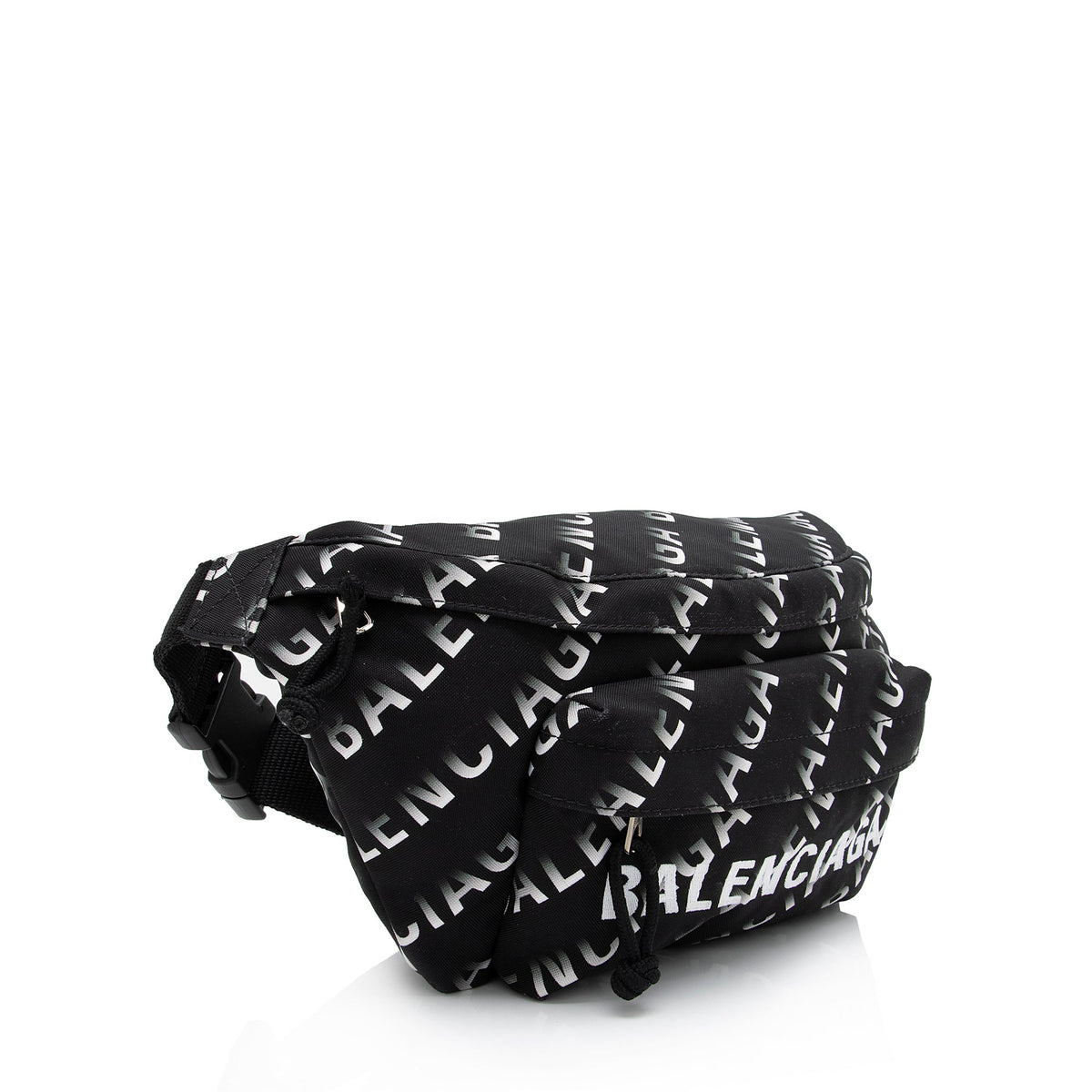 Luxury Balenciaga  Nylon Logo Belt Bag (SHF-oB1rKw)