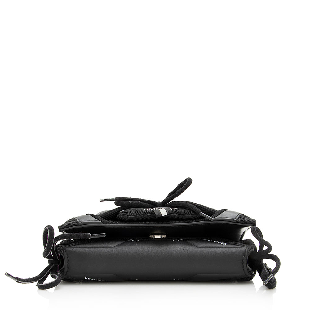 Luxury Balenciaga  Nylon SneakerHead Phone Holder Crossbody (SHF-22934)