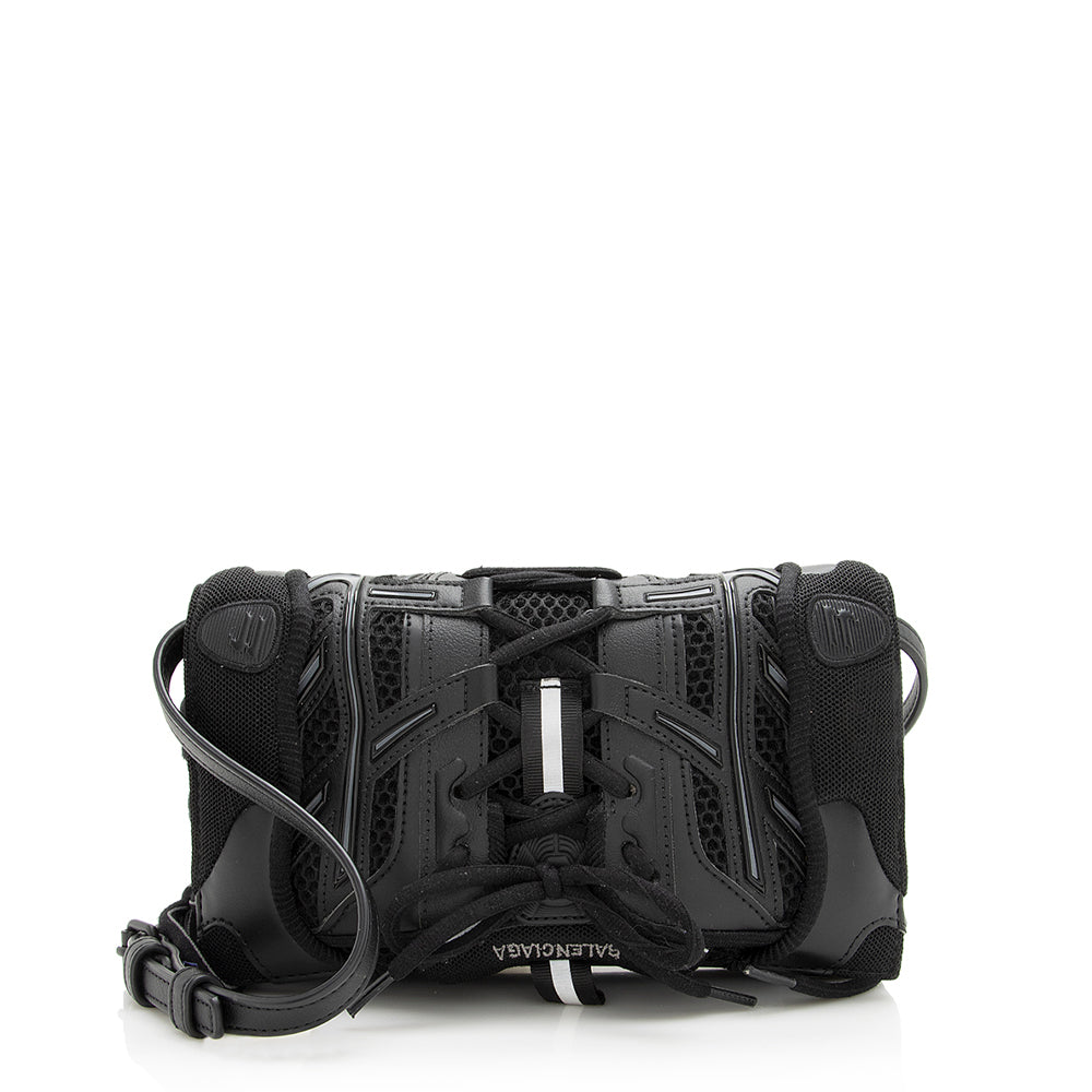 Luxury Balenciaga  Nylon SneakerHead Phone Holder Crossbody (SHF-22934)
