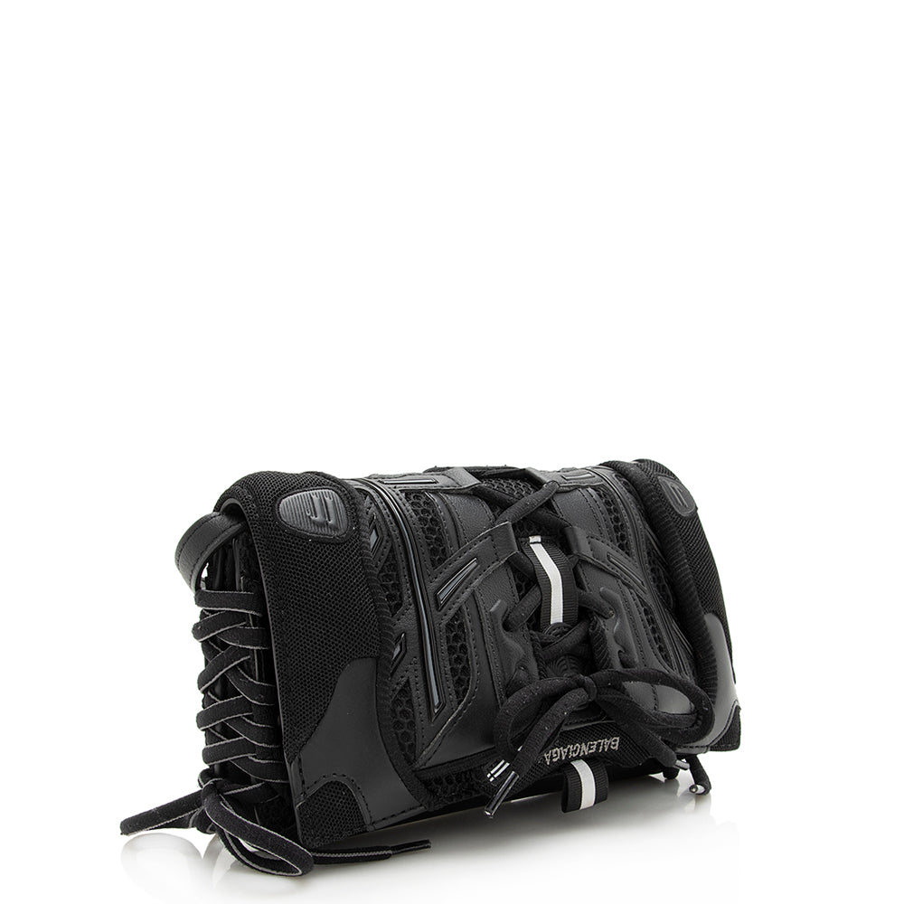 Luxury Balenciaga  Nylon SneakerHead Phone Holder Crossbody (SHF-22934)