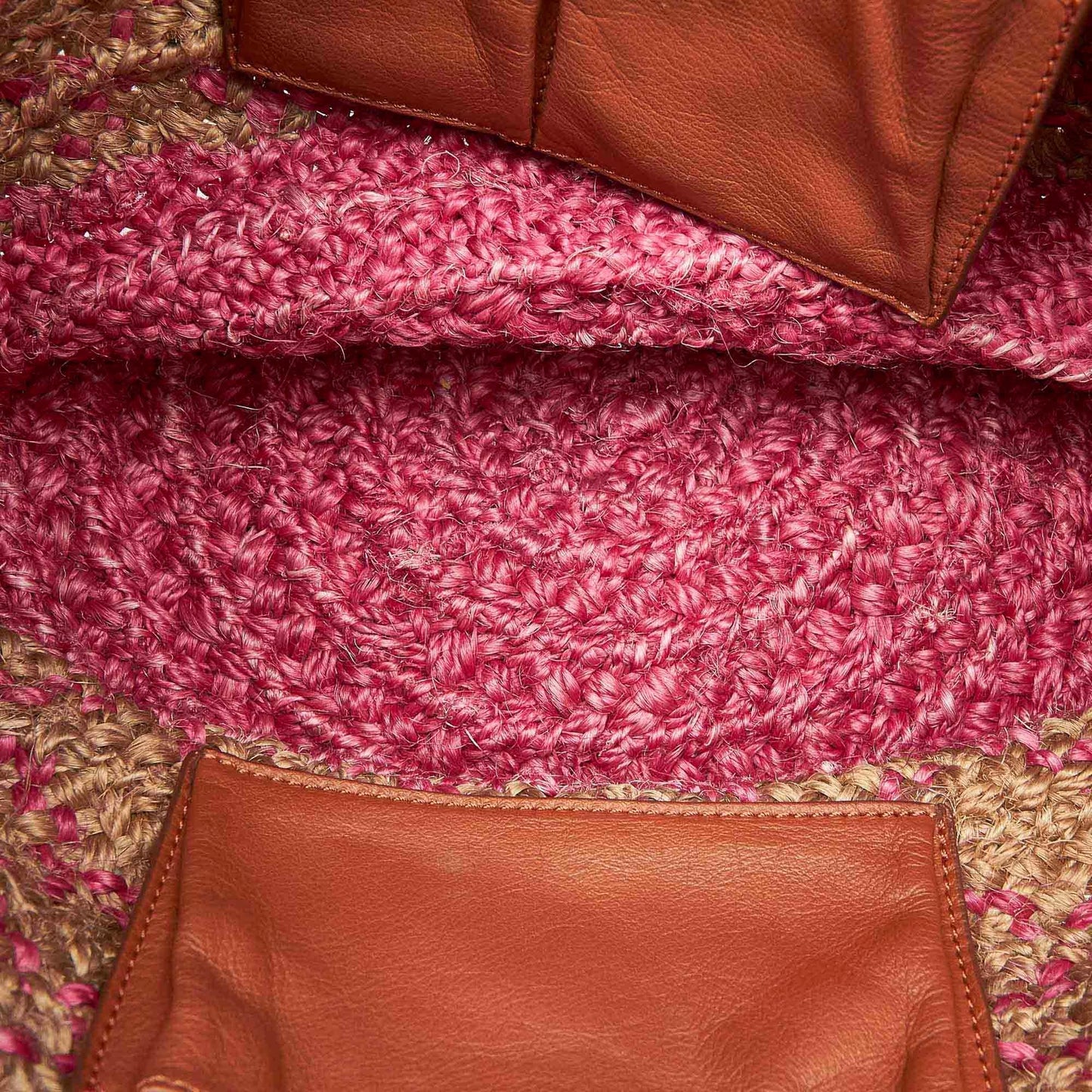 Luxury Balenciaga  Panier Raffia Tote Bag (SHG-18408)