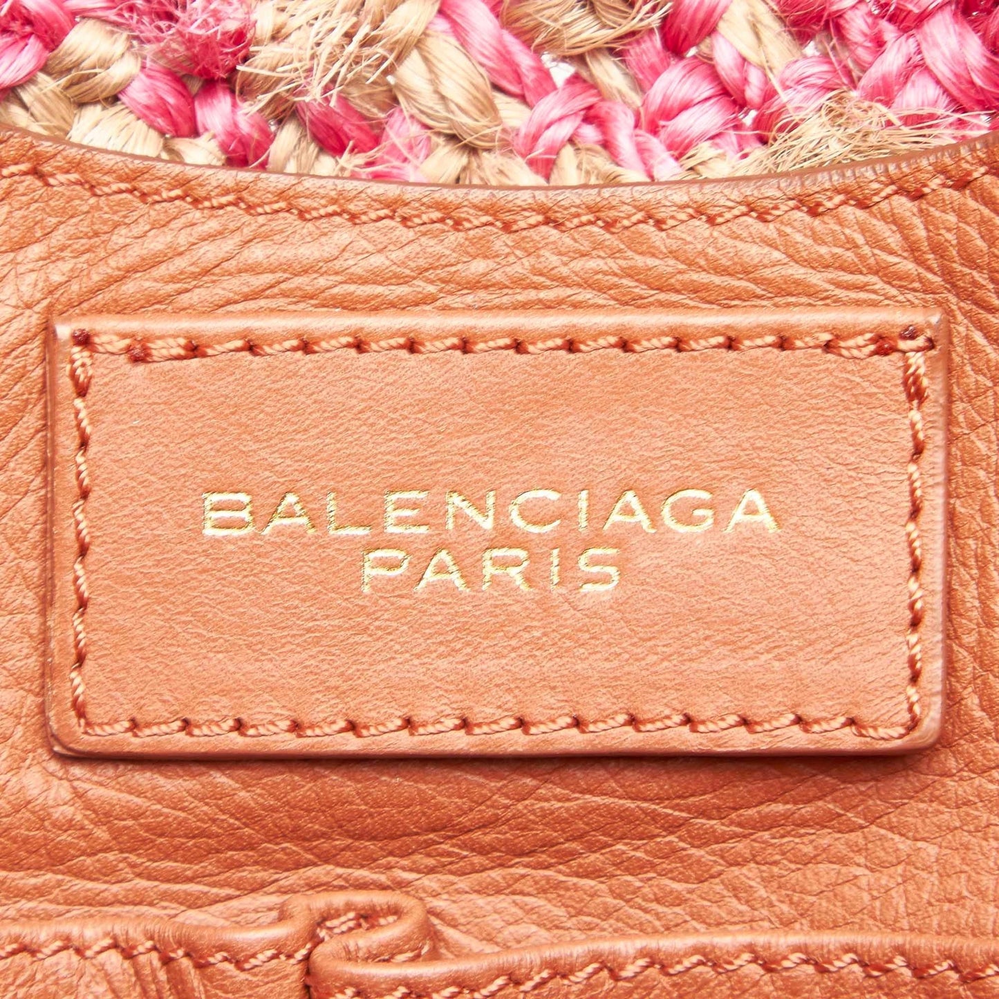 Luxury Balenciaga  Panier Raffia Tote Bag (SHG-18408)
