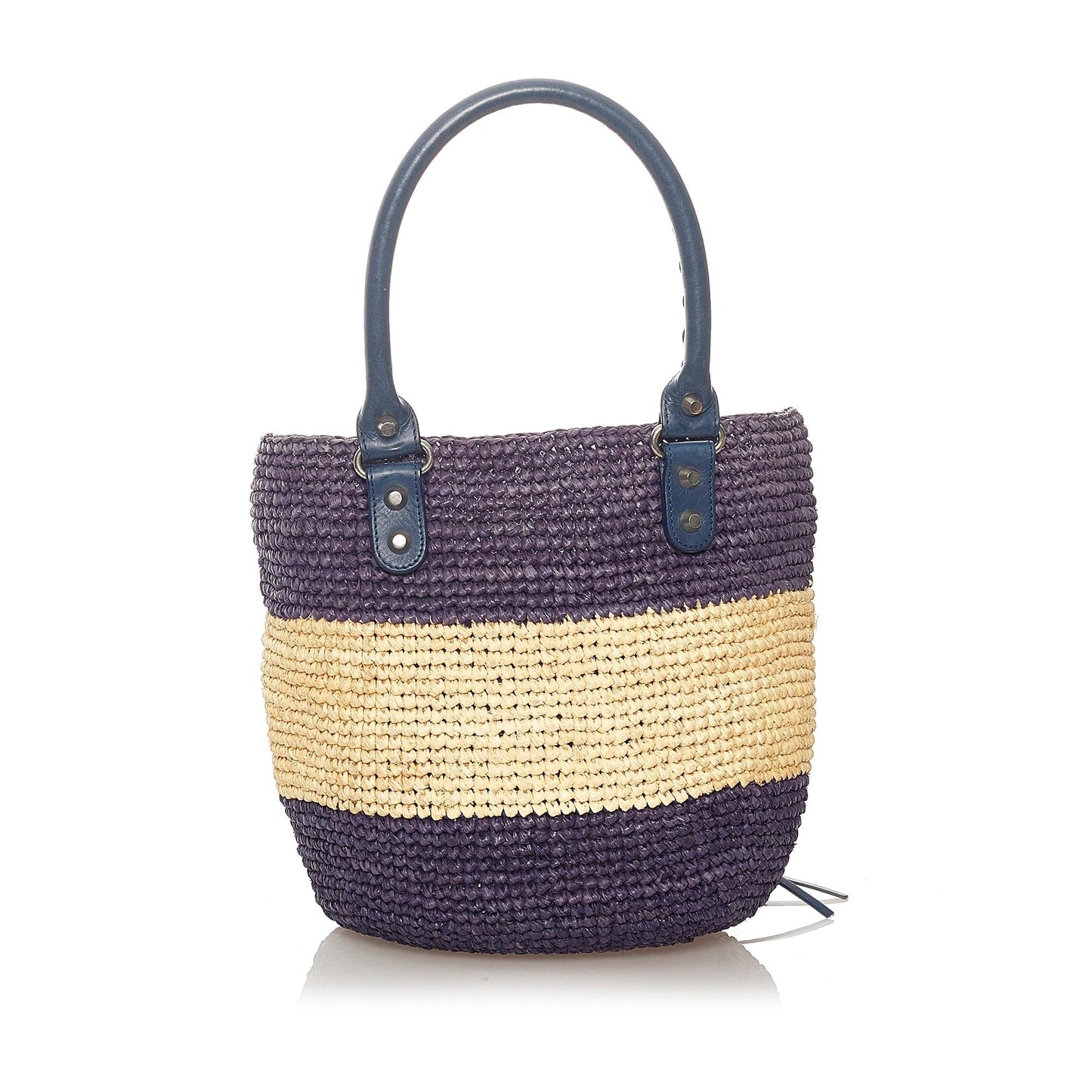Luxury Balenciaga  Panier Raffia Tote Bag (SHG-27286)
