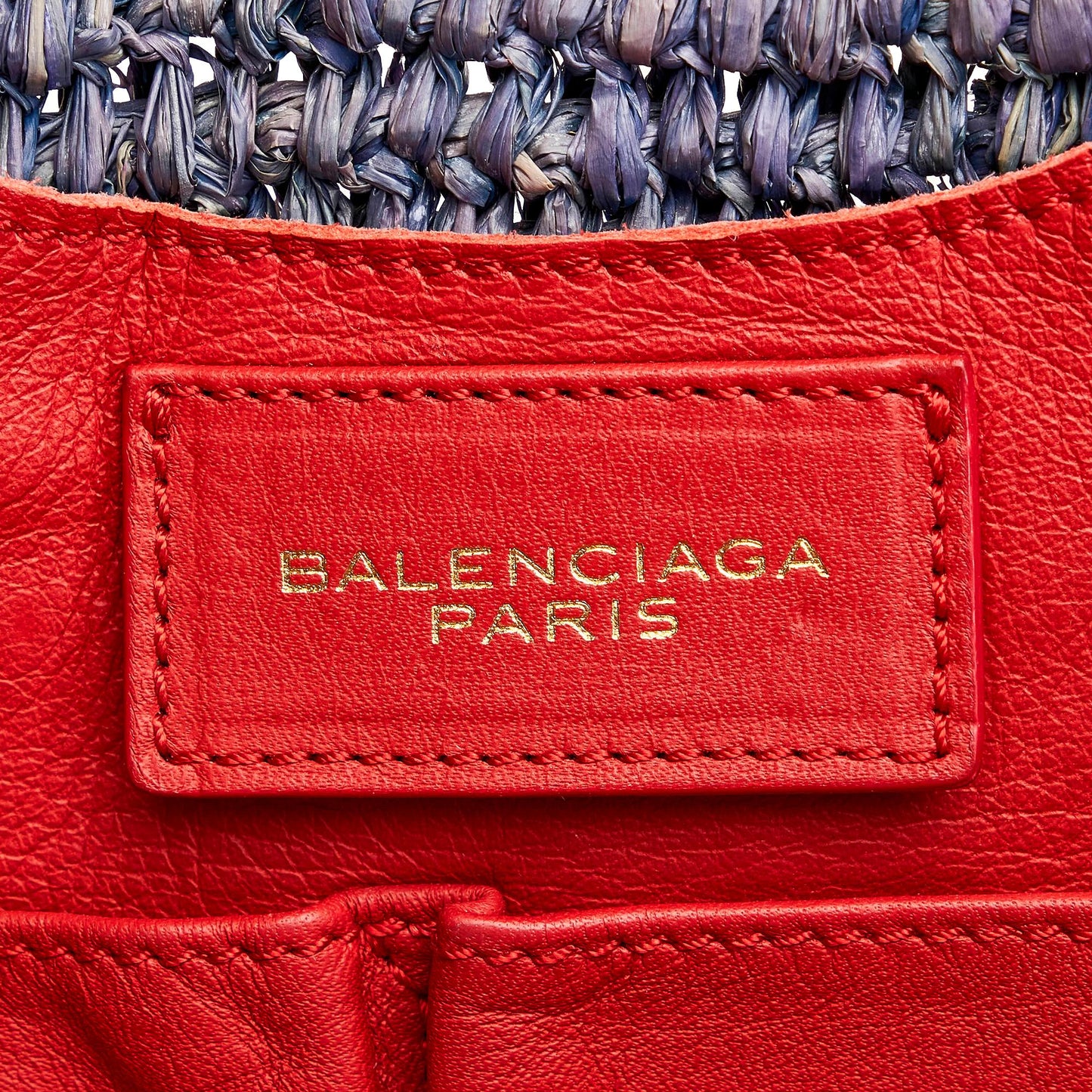 Luxury Balenciaga  Panier Raffia Tote Bag (SHG-30111)