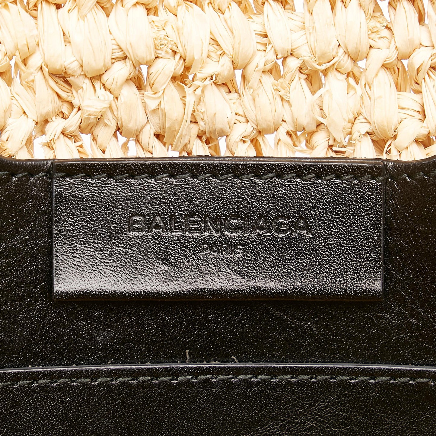 Luxury Balenciaga  Panier Raffia Tote Bag (SHG-35038)