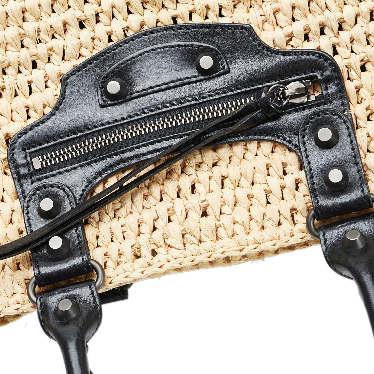 Luxury Balenciaga  Panier Raffia Tote (SHG-00u0Ex)
