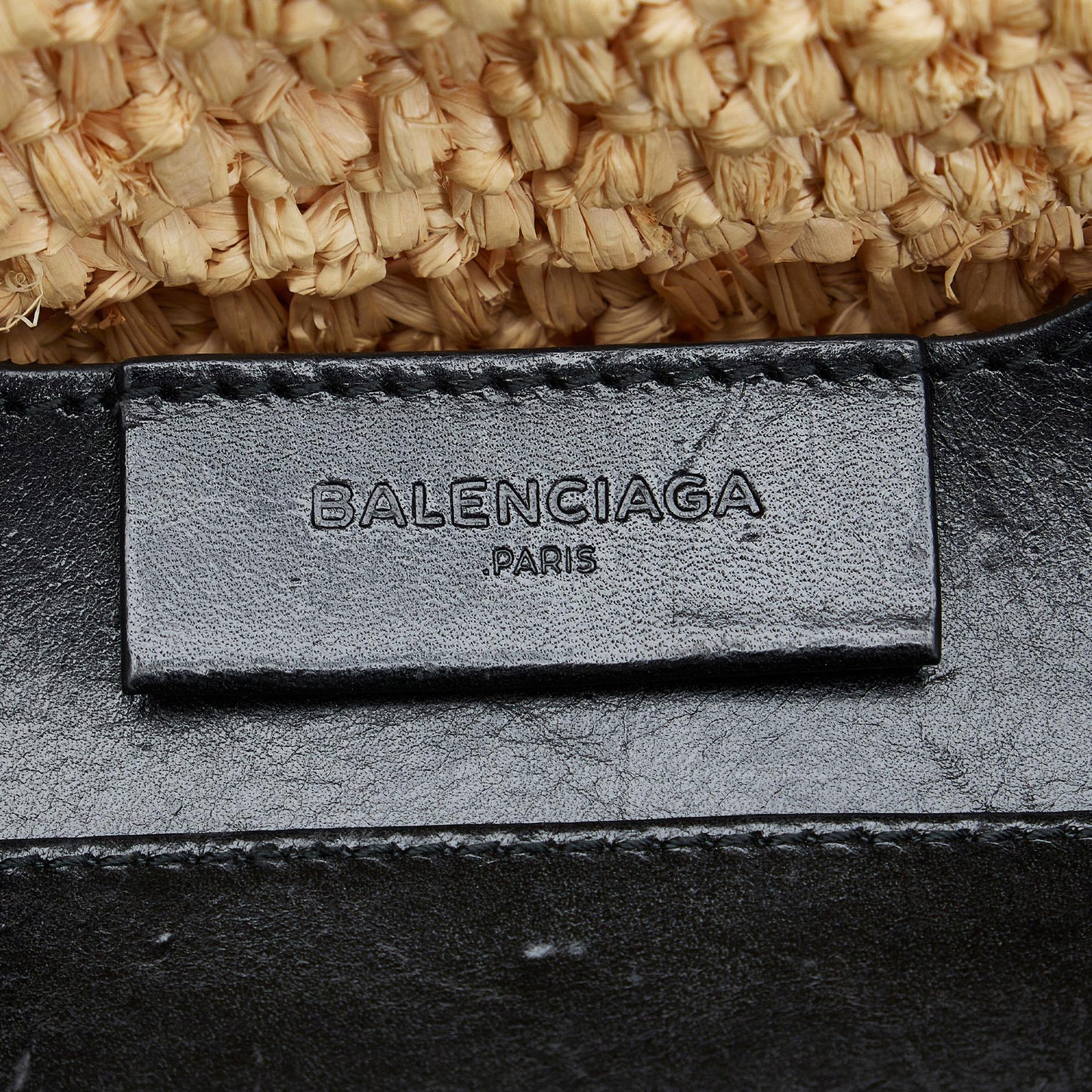Luxury Balenciaga  Panier Raffia Tote (SHG-00u0Ex)