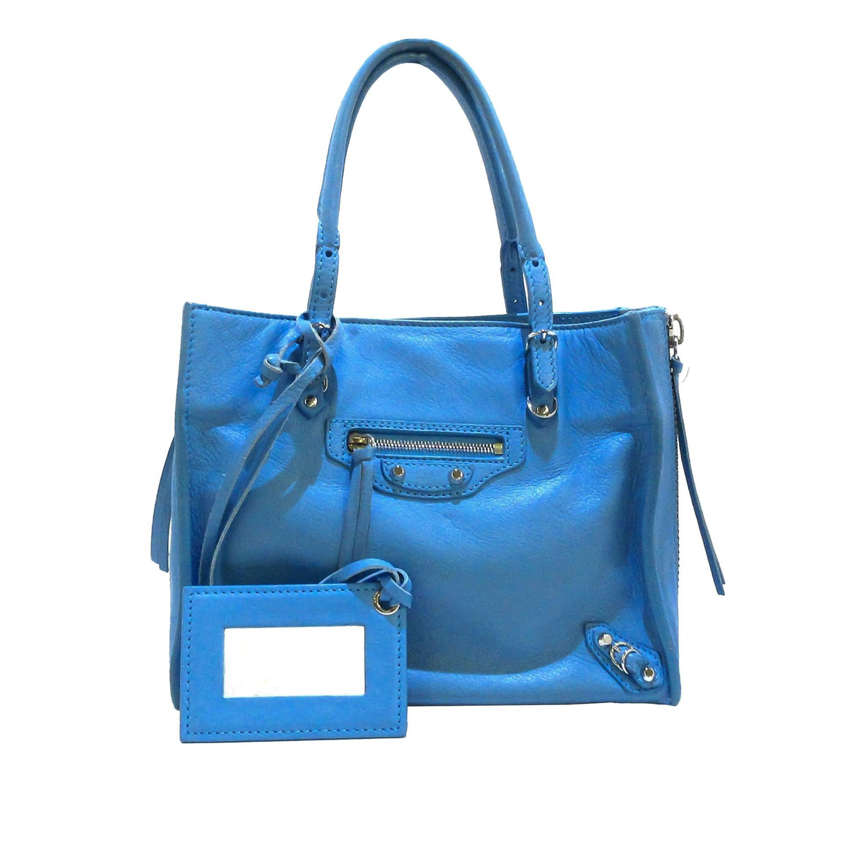 Luxury Balenciaga  Papier A4 Leather Satchel (SHG-27904)